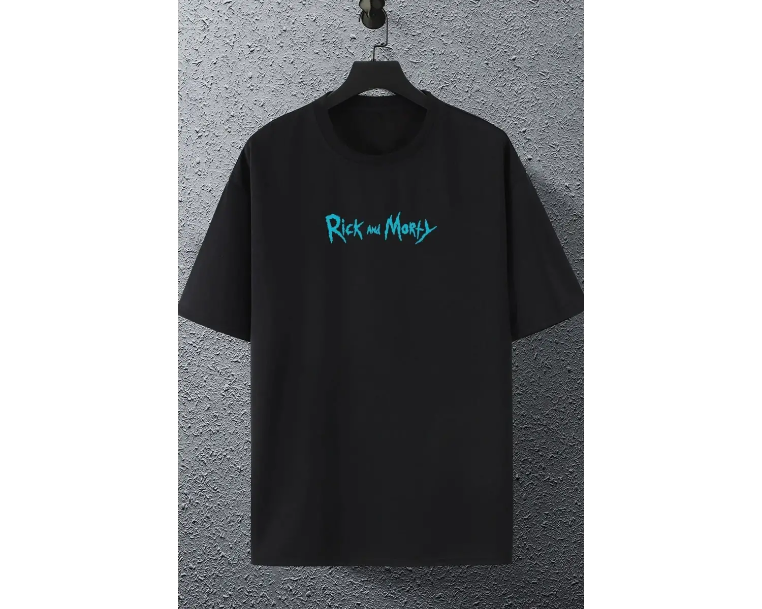 Unisex Rick And Morty Baskılı T-shirt