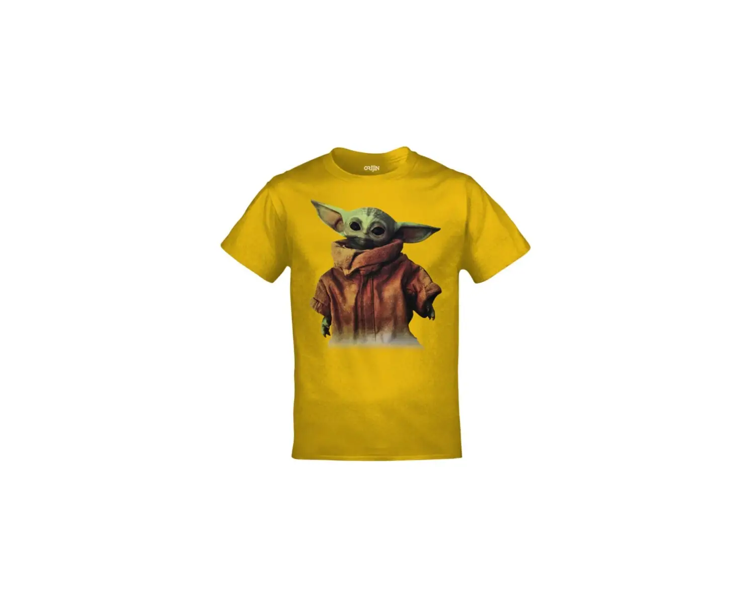 Unisex Sarı Baby Yoda Star Wars The Mandalorian Baskılı