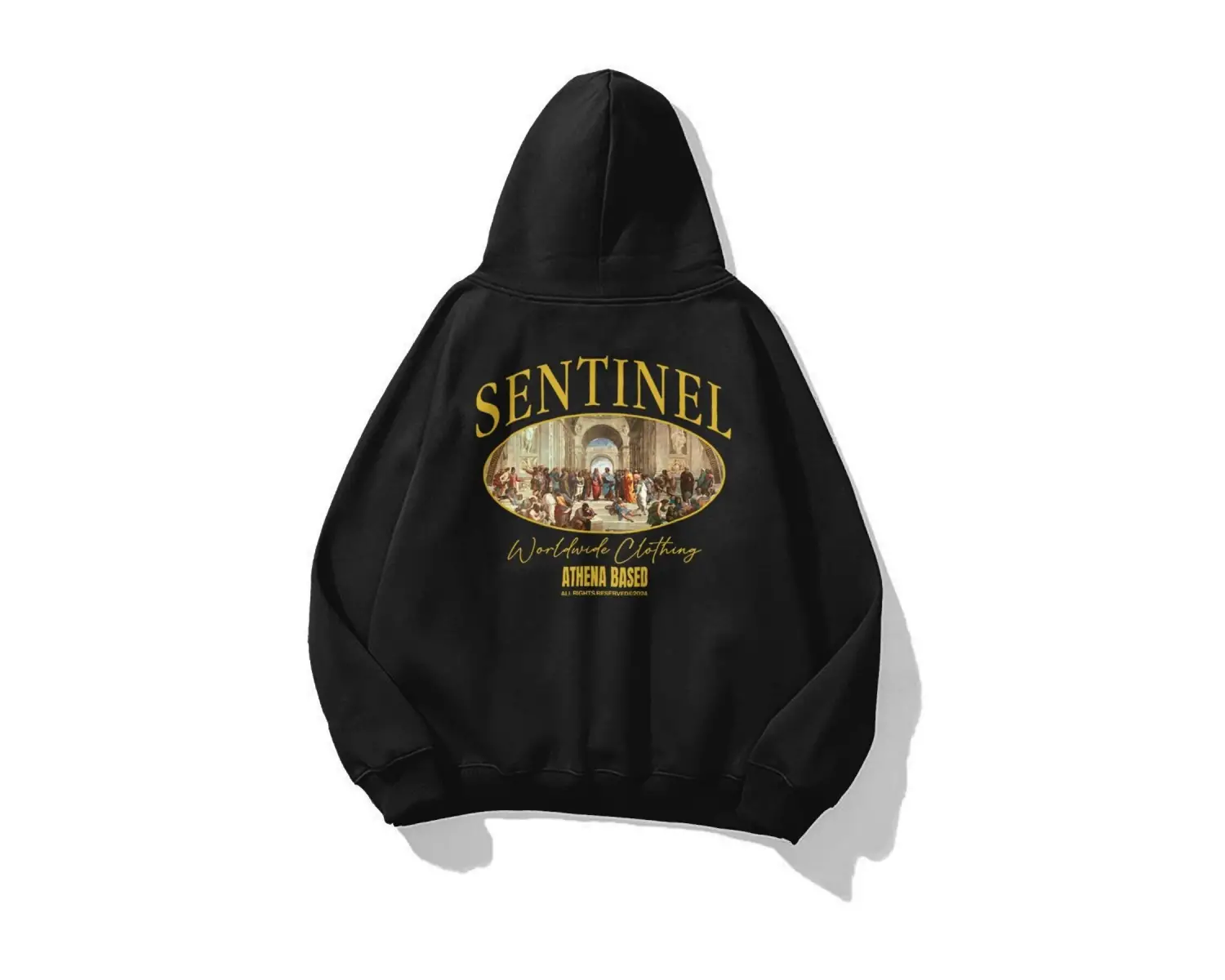 Unisex Sentinel Sweatshirt Siyah