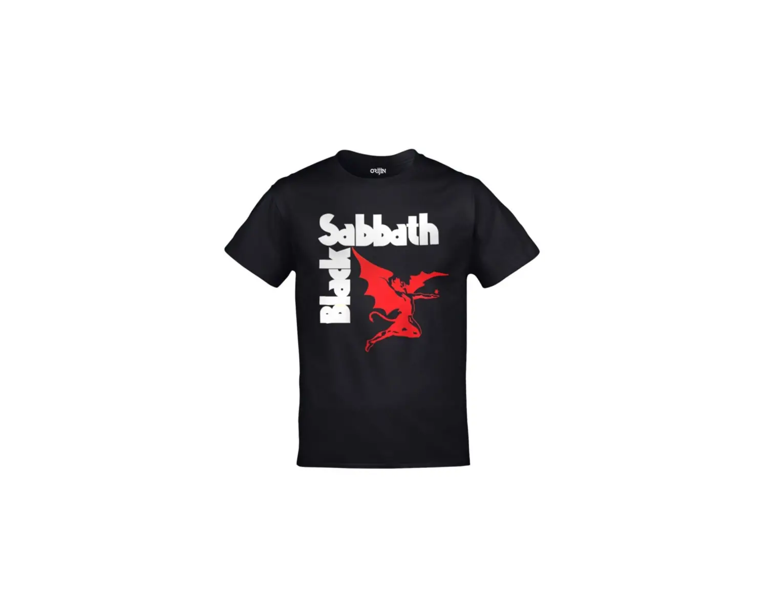 Unisex Siyah Black Sabbath Logo Baskılı