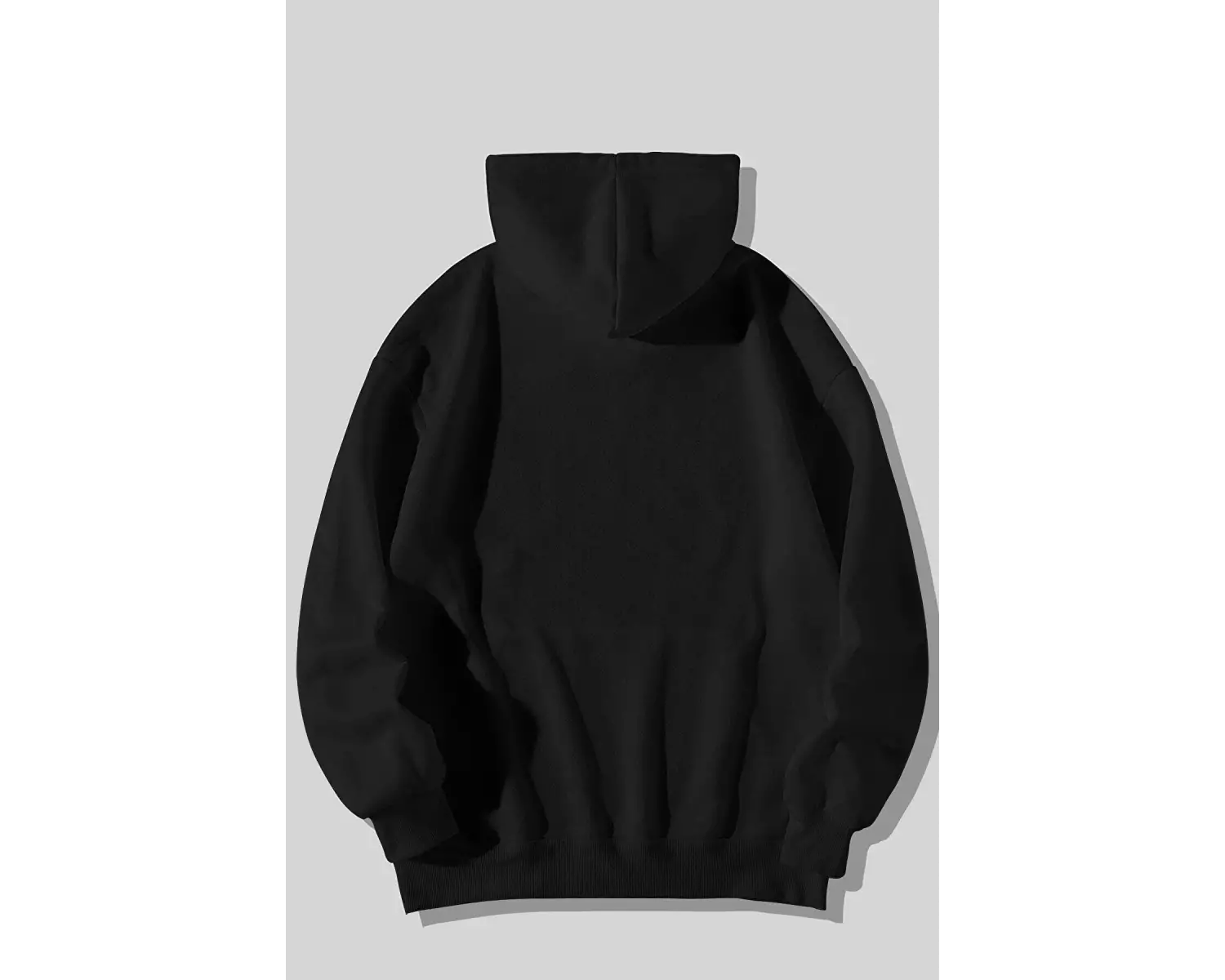 Unisex Siyah Cr7 Baskılı Sweatshirt Kapüşonlu Sw100