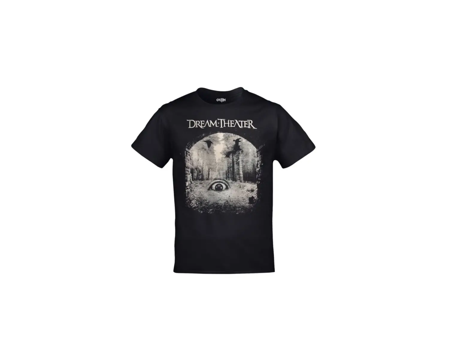 Unisex Siyah Dream Theater Train Of Thought Baskılı