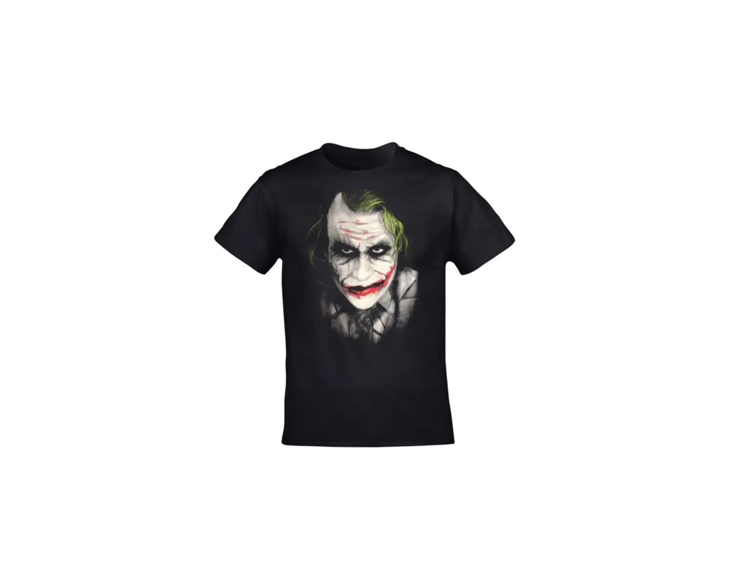 Unisex Siyah Joker Baskılı