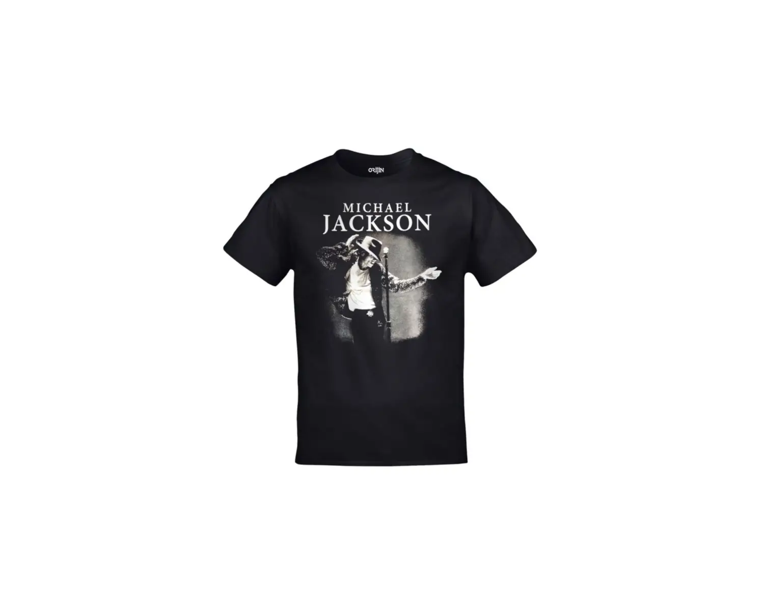 Unisex Siyah Michael Jackson Baskılı