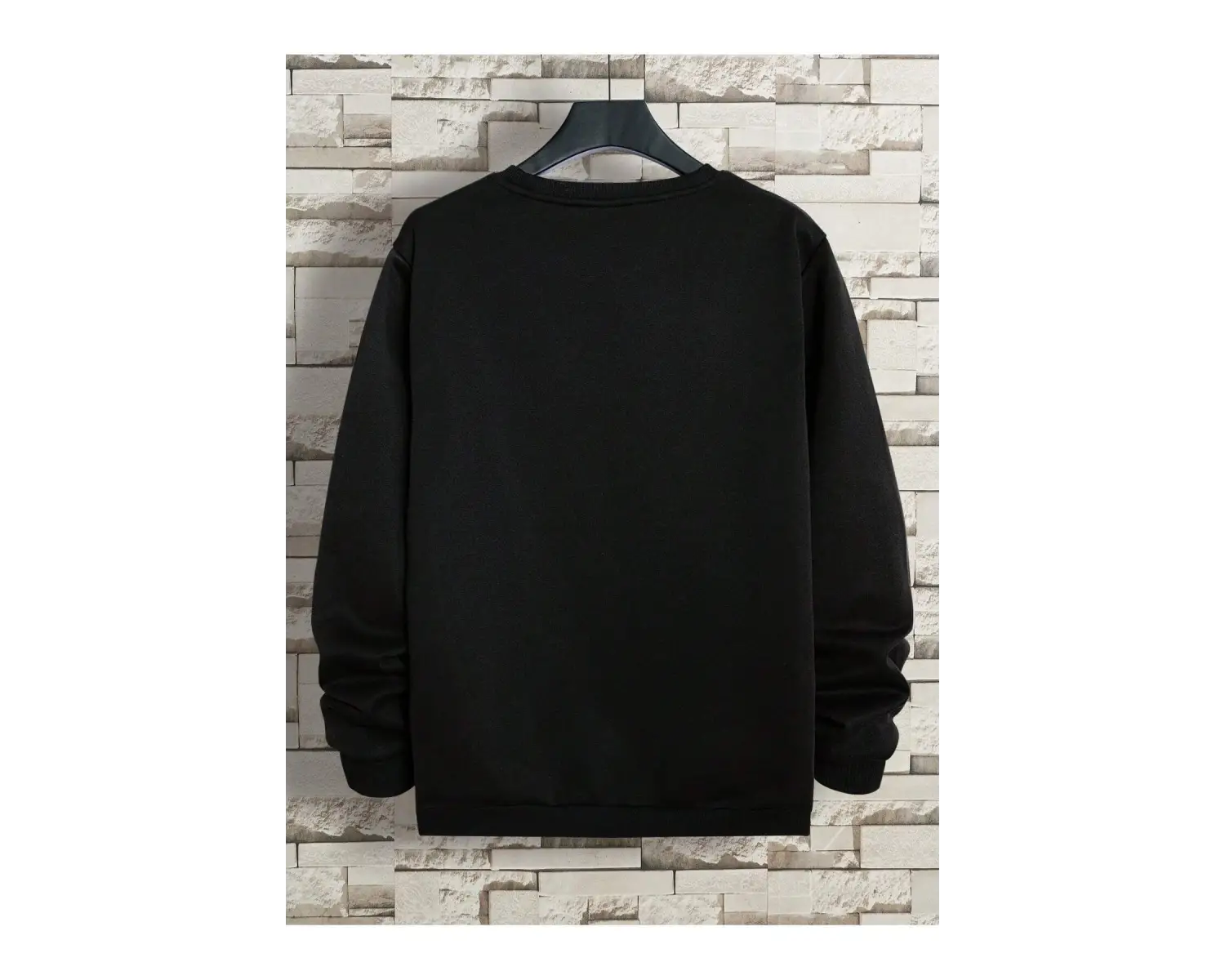 Unisex Siyah Oversize Kırmızı Brooklyn Baskılı Sweatshirt yenibrooklynsw12