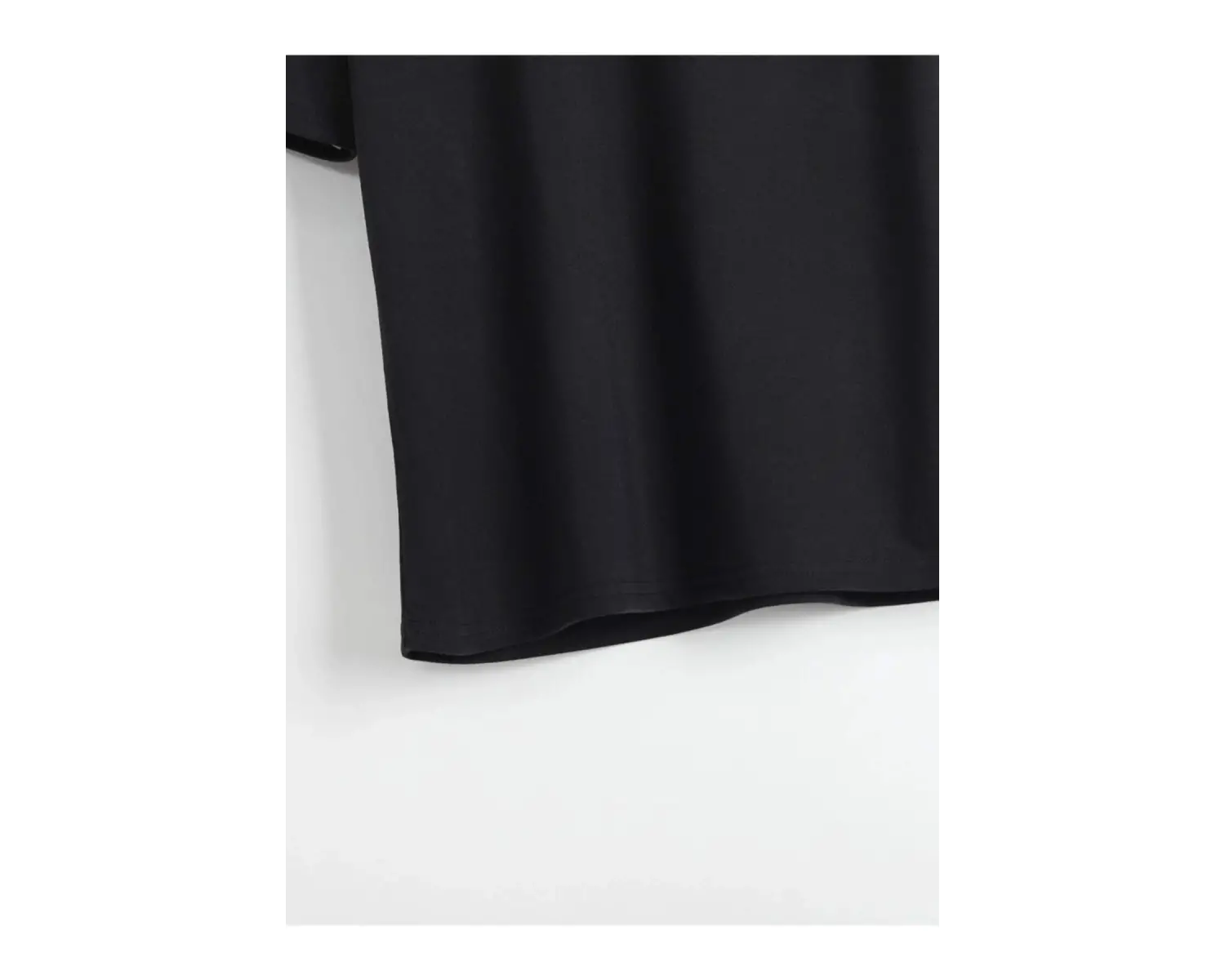 Unisex Siyah Robotik Ayıcık Baskılı Oversize Bisiklet Yaka T-shirt