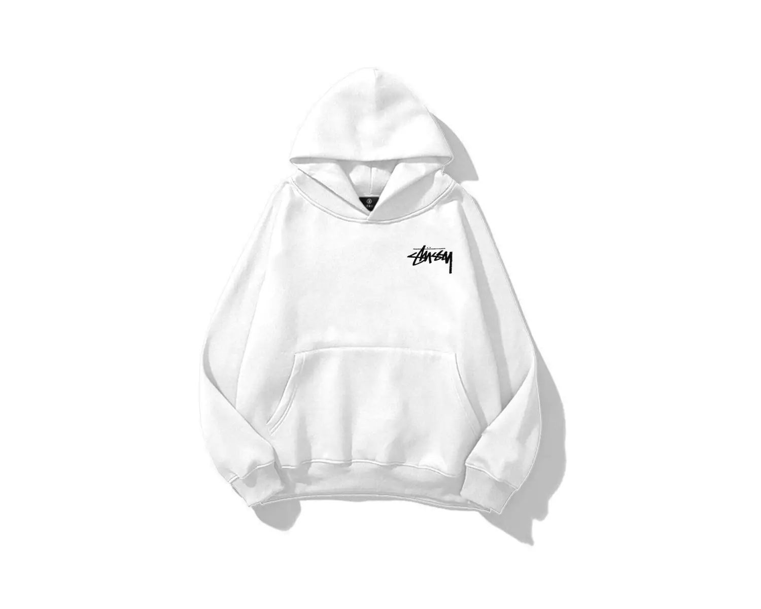 Unisex Stüssy Zar Sweatshirt Beyaz