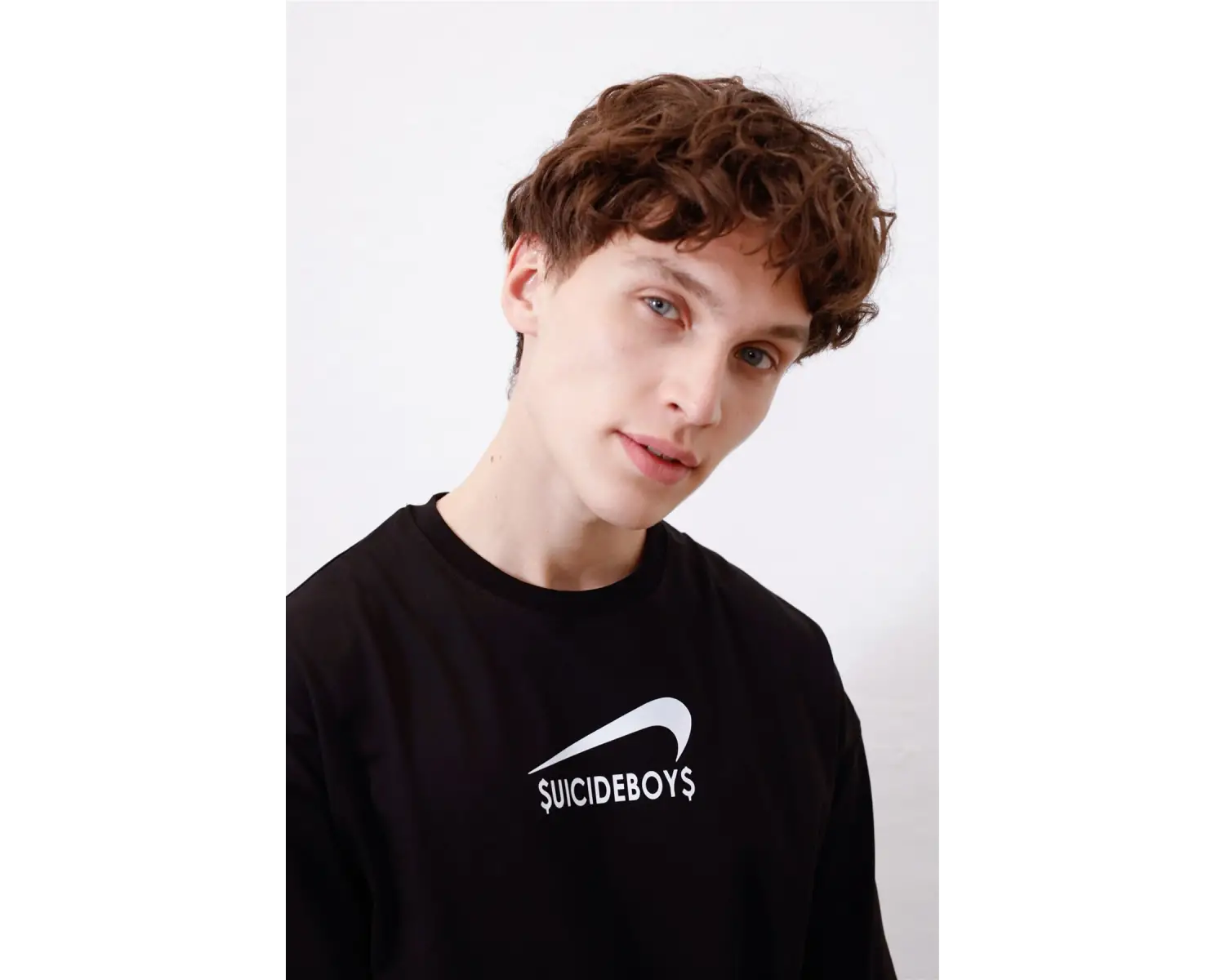 Unisex Suicedeboys Siyah Tshirt