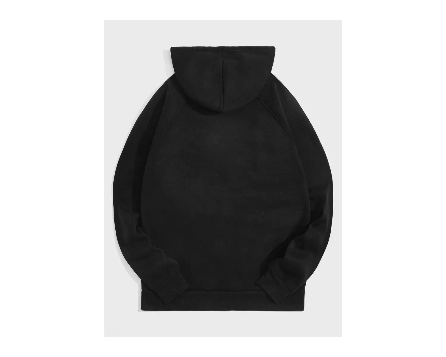 Unisex Super Baskılı Kapüşonlu Sweatshirt Beyaz