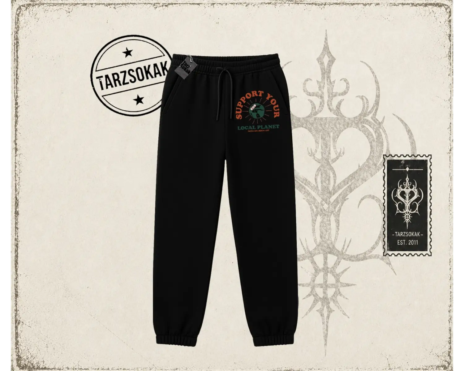 Unisex Support Your Unisex Jogger Eşofman Altı Beyaz