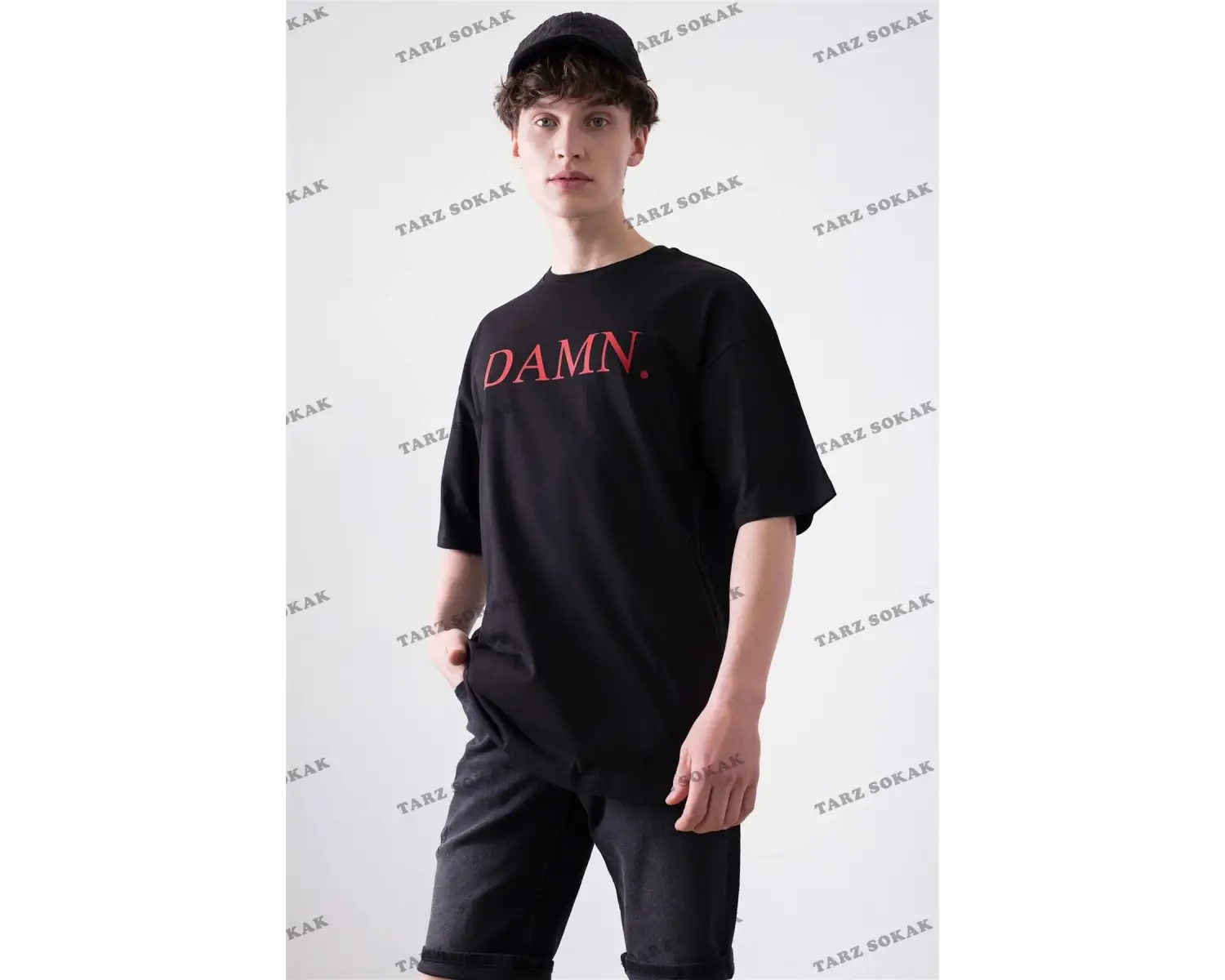 Unisex Testing Asap Rocky Beyaz T