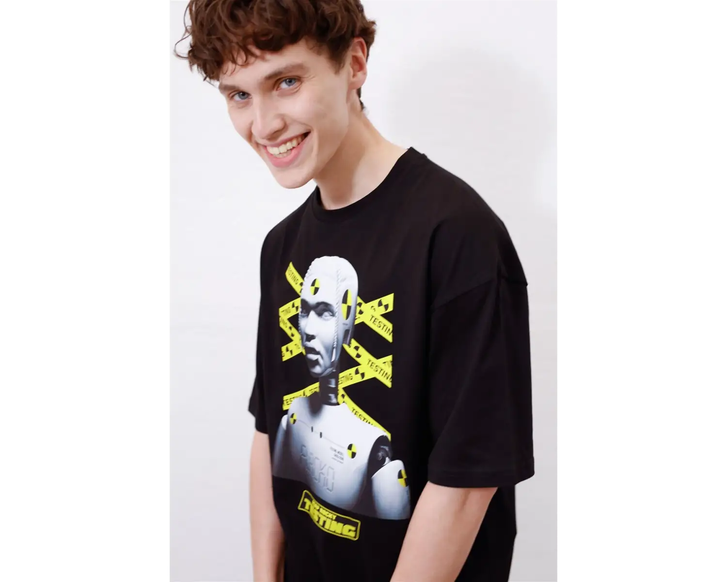 Unisex Testing Asap Rocky Beyaz T Shirt