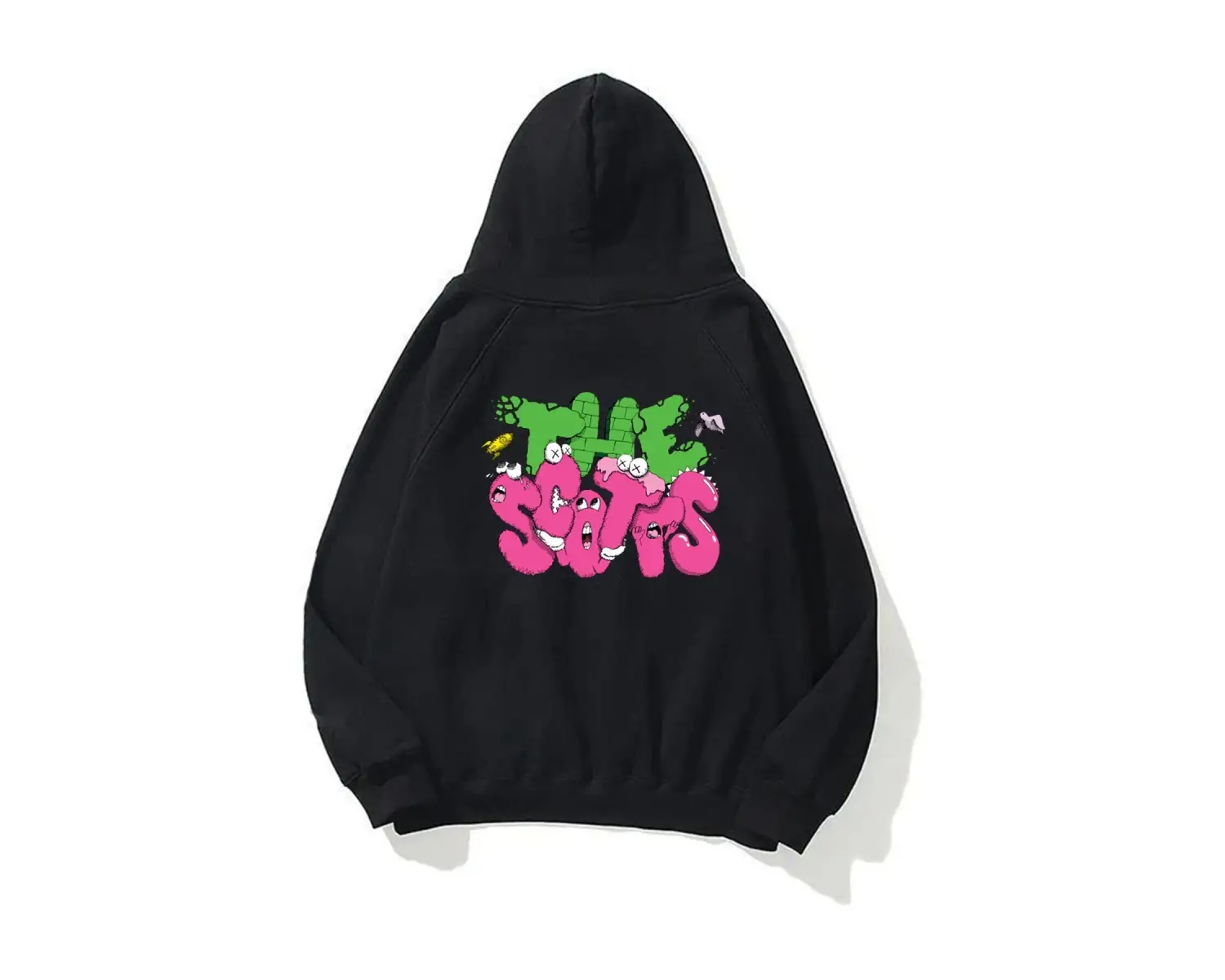 Unisex The Scotts Siyah Sweatshirt