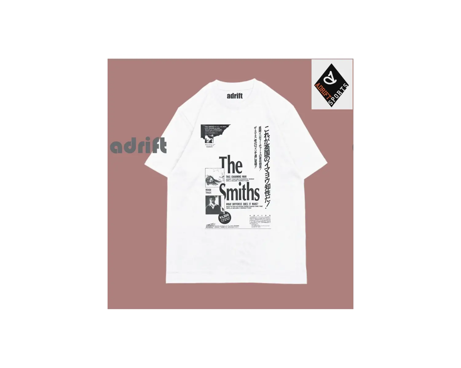 Unisex The Smiths Unisex Oversize Kalıp