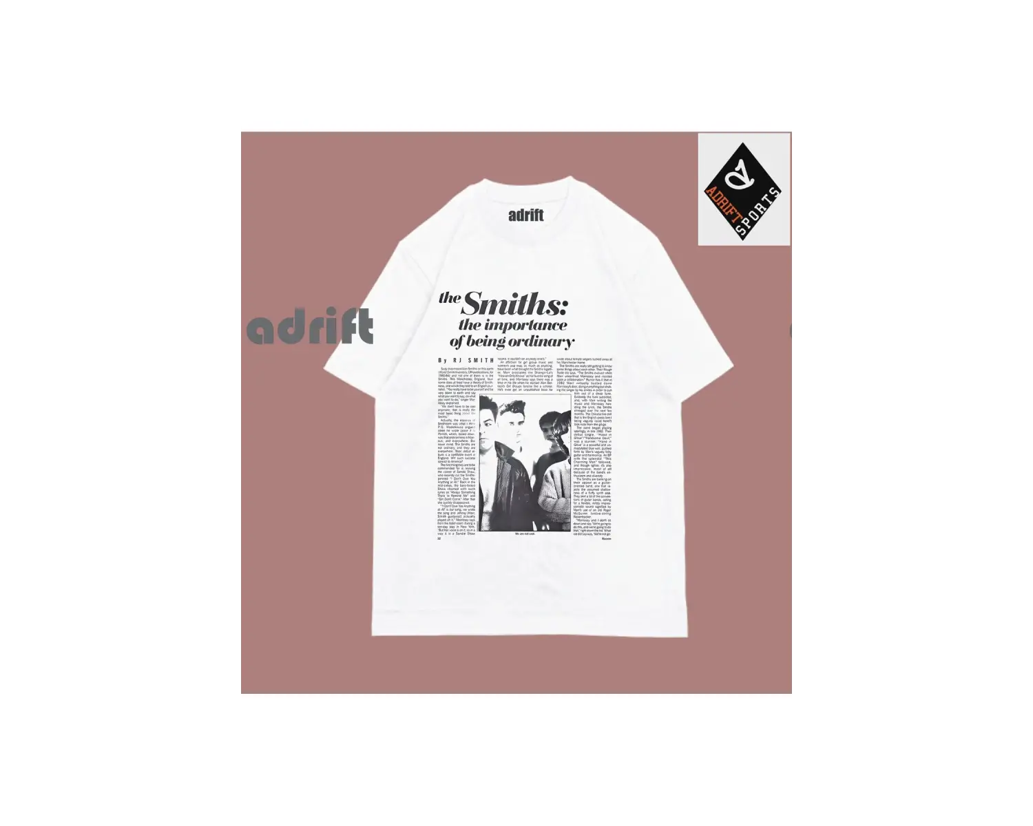 Unisex The Smiths Unisex Oversize Kalıp