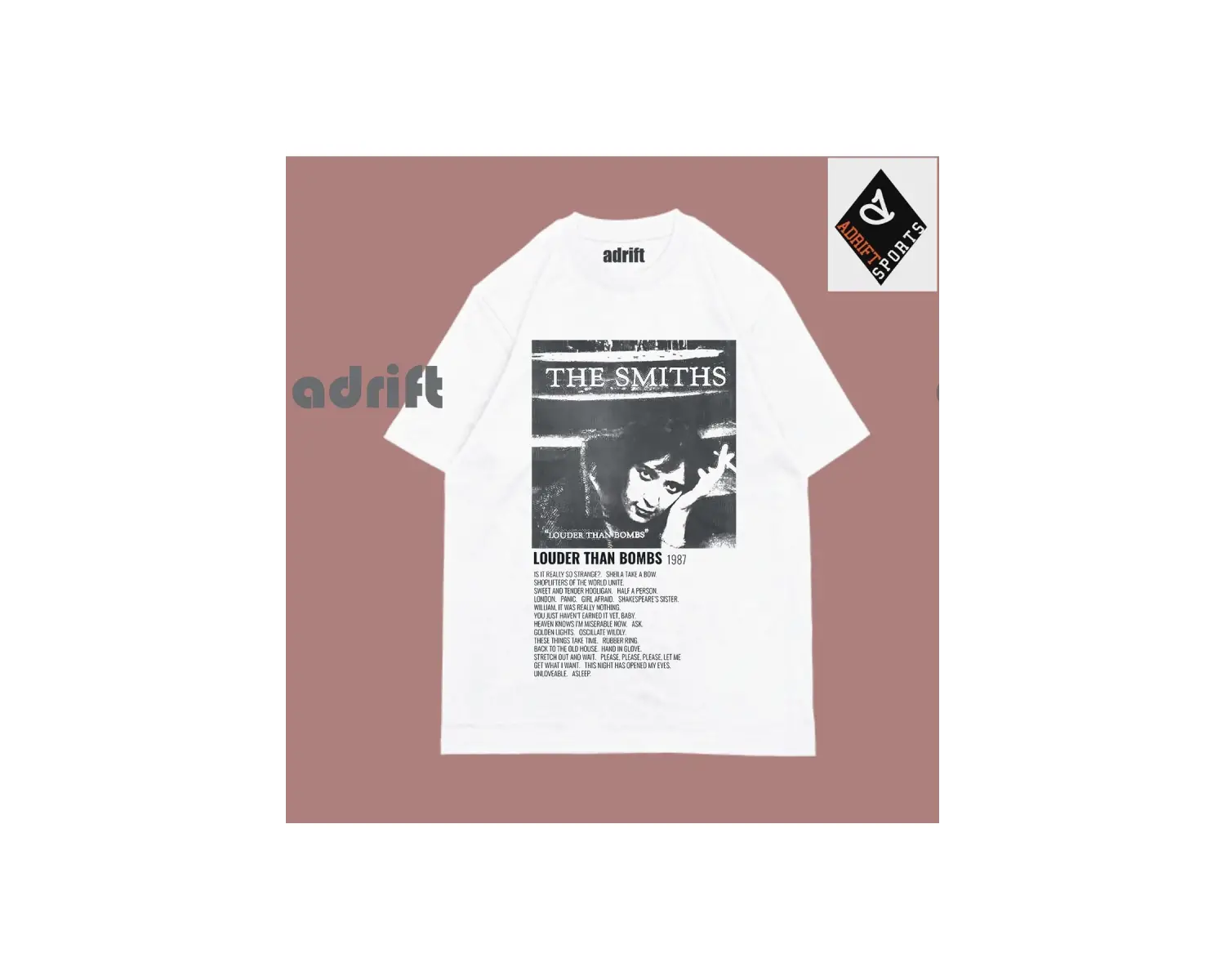 Unisex The Smiths Unisex Oversize Kalıp