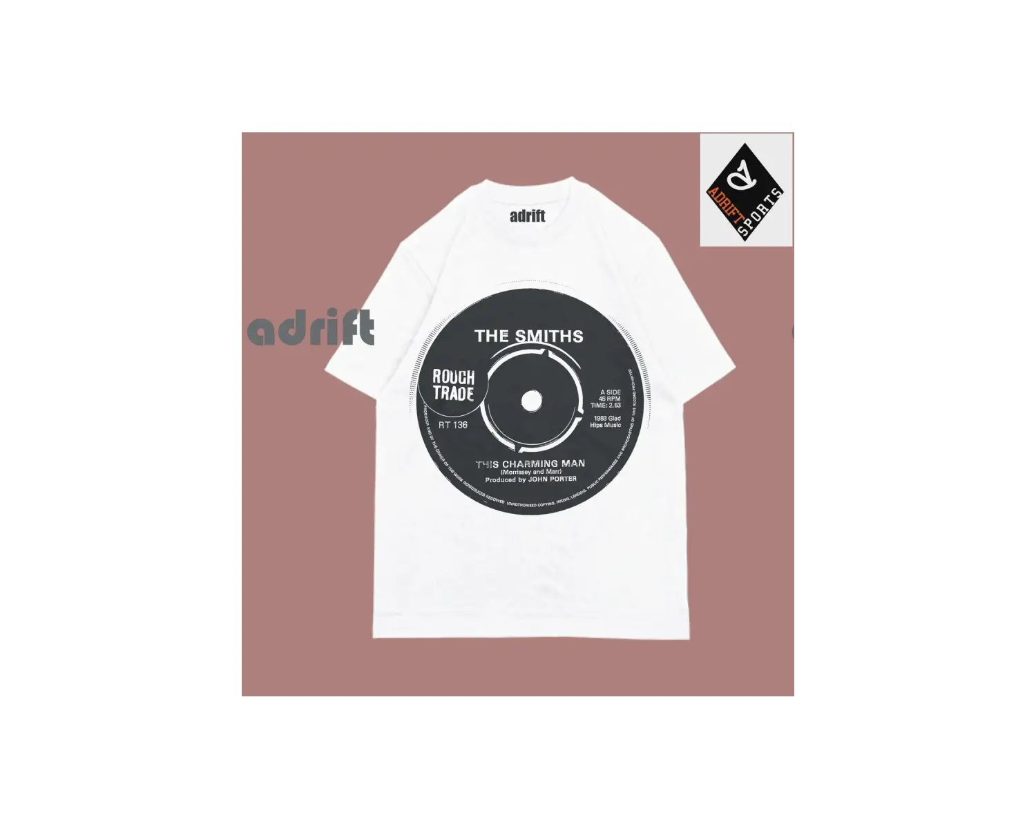 Unisex The Smiths Unisex Oversize Kalıp