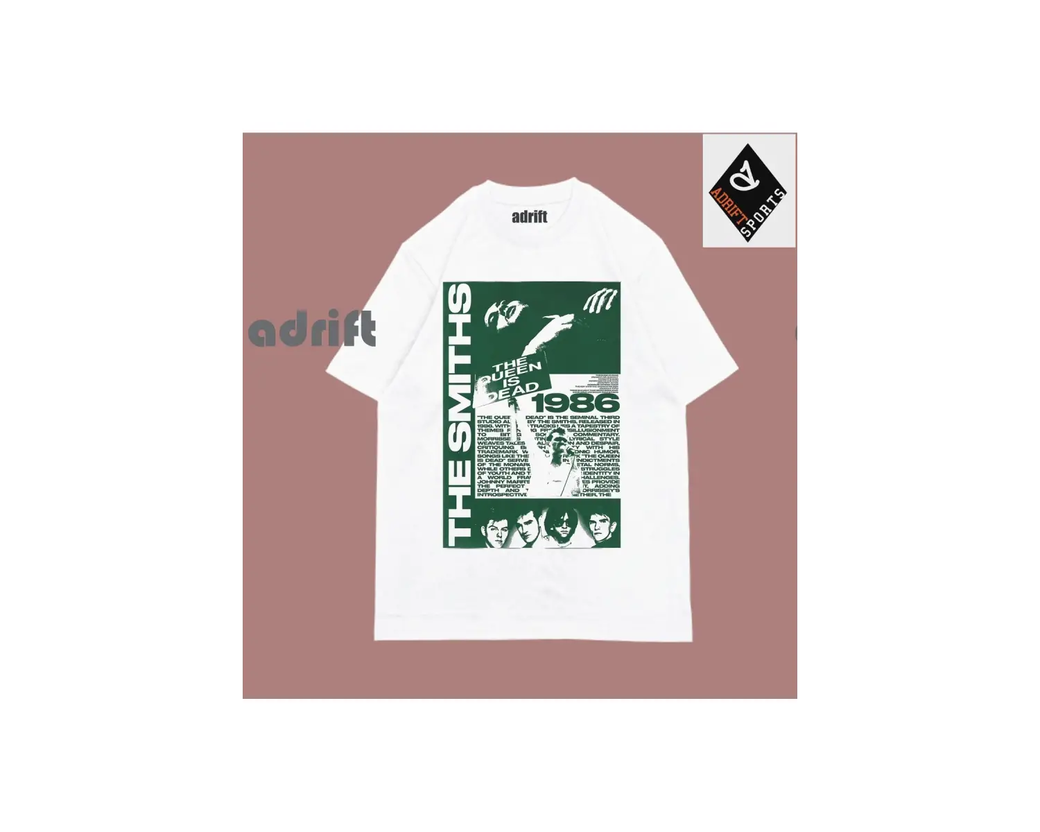 Unisex The Smiths Unisex Oversize Kalıp