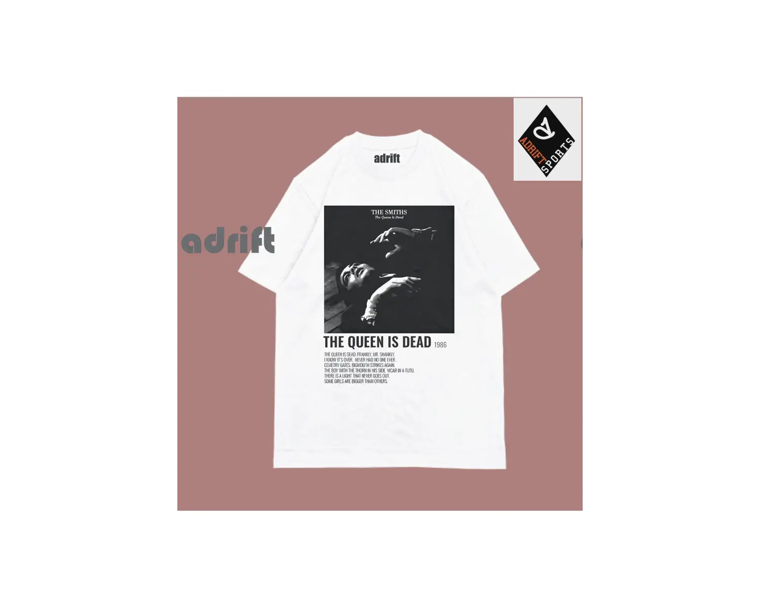 Unisex The Smiths Unisex Oversize Kalıp