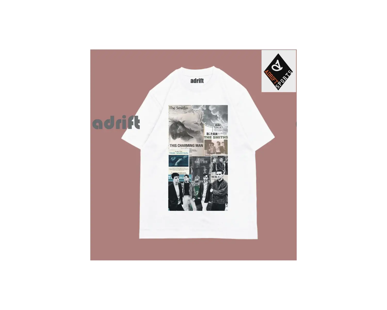 Unisex The Smiths Unisex Oversize Kalıp