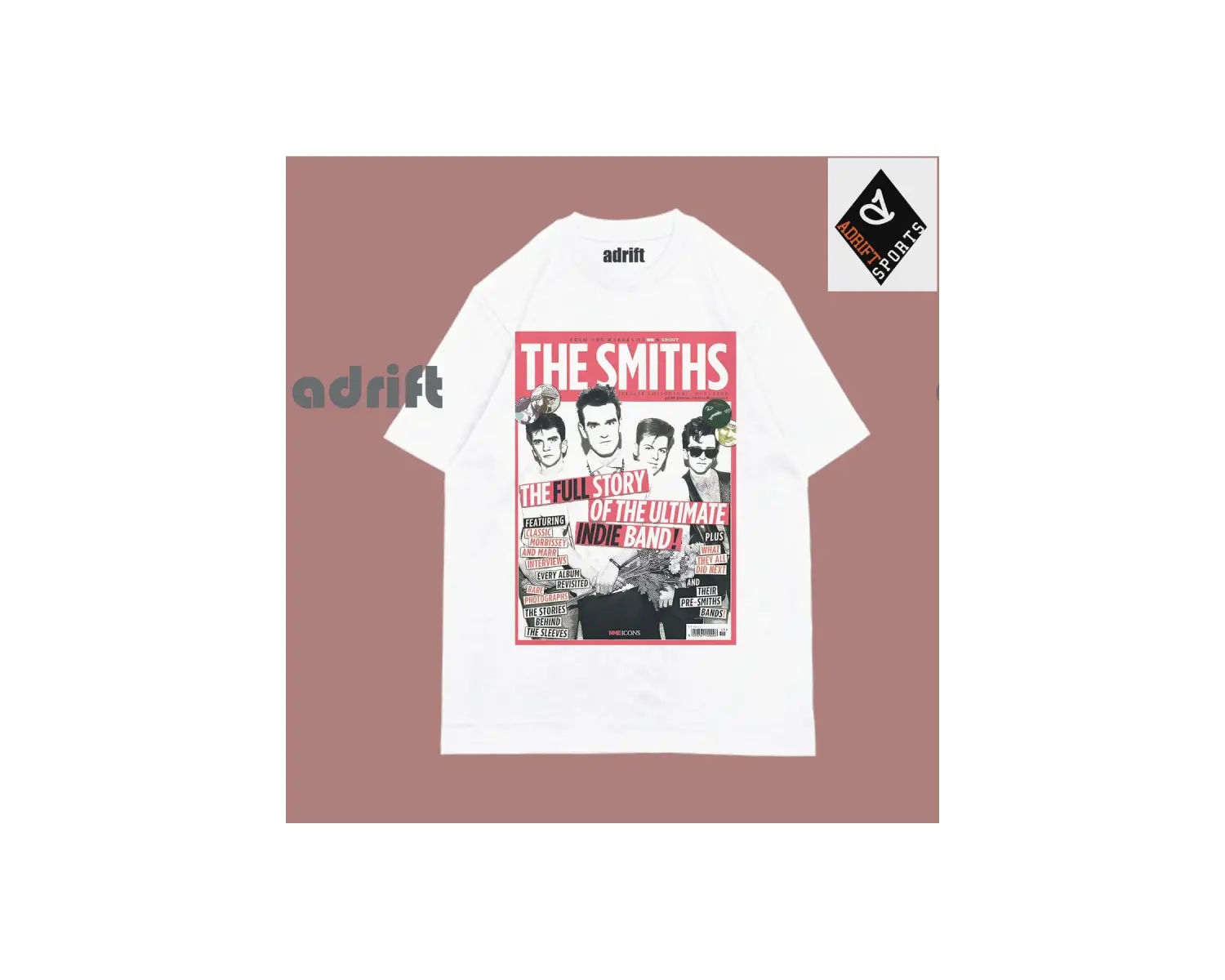 Unisex The Smiths Unisex Oversize Kalıp
