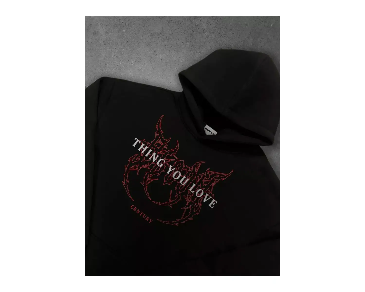 Unisex Thing You Love Sweatshirt Siyah