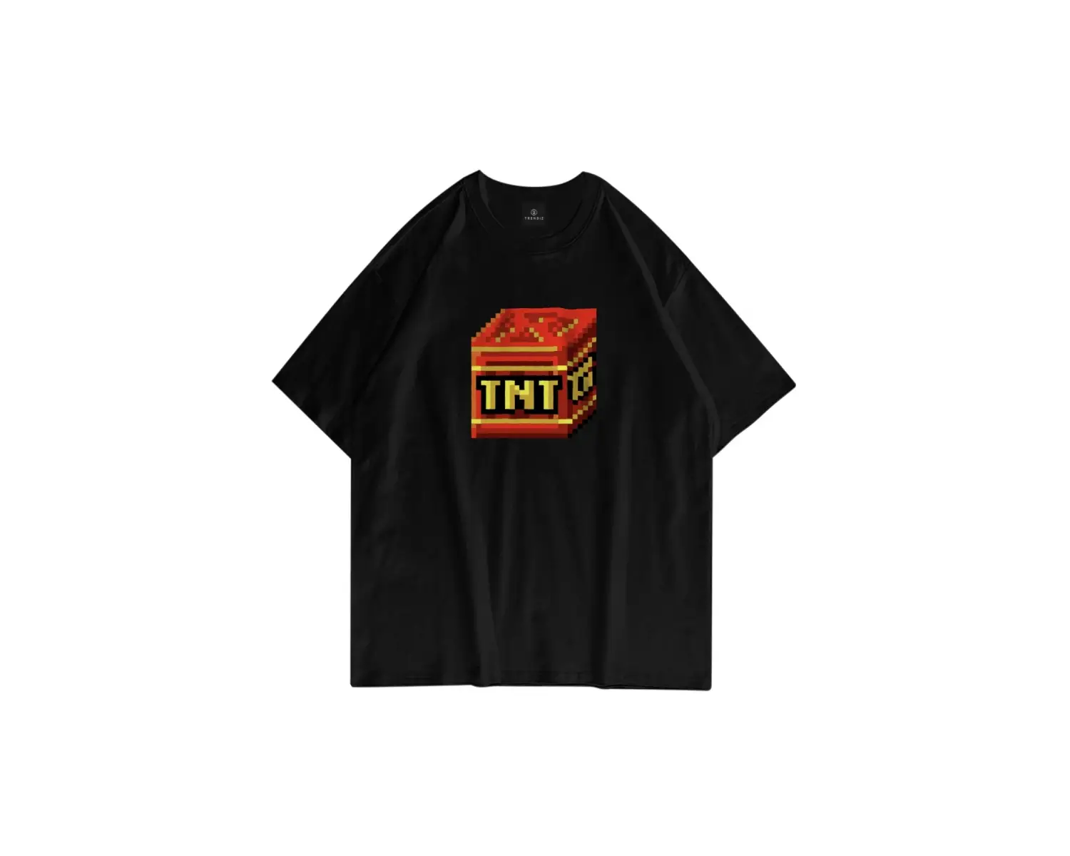 Unisex Tnt Box Crash Bandicoot Siyah Tshirt