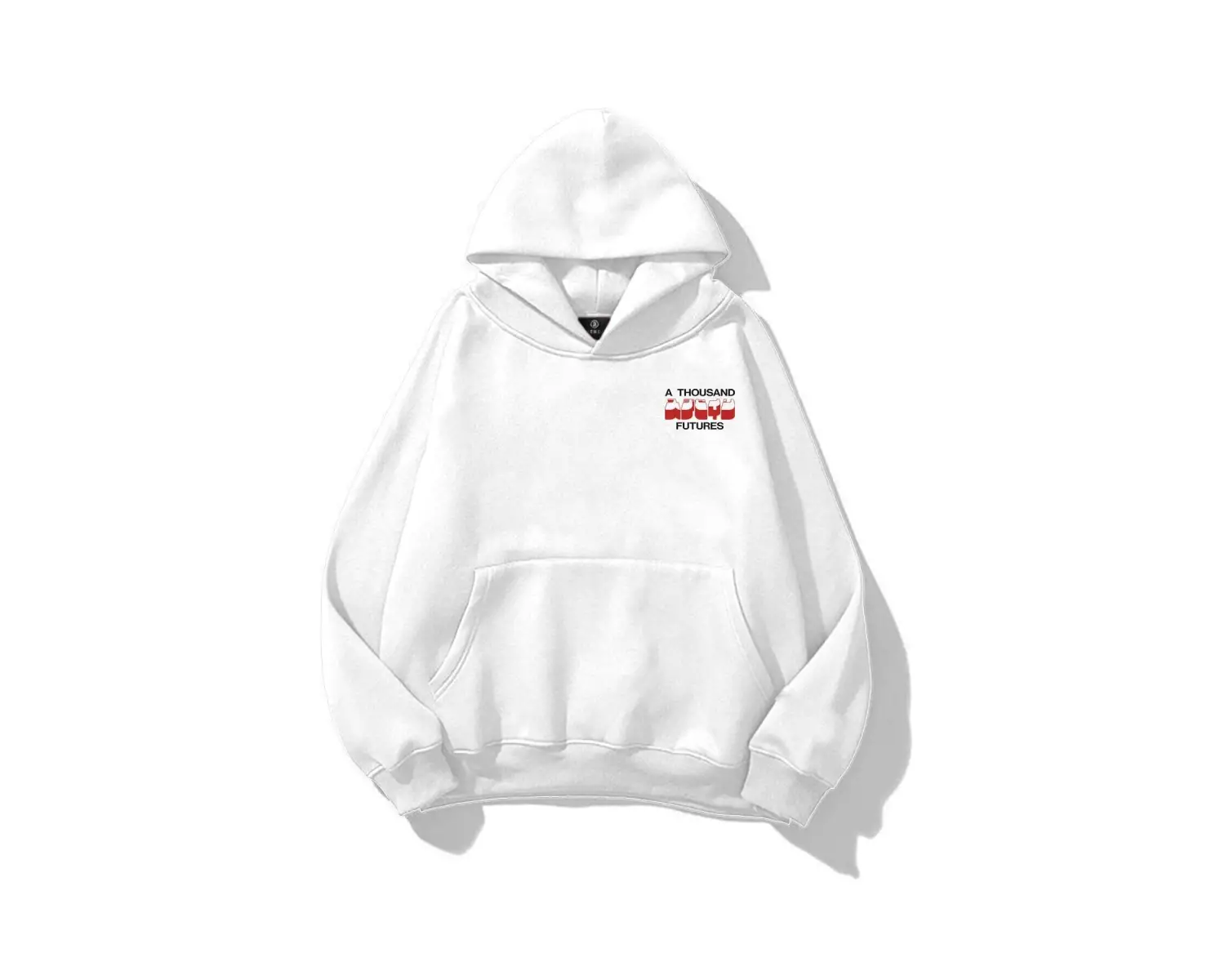 Unisex Tokyo Apple Sweatshirt Beyaz