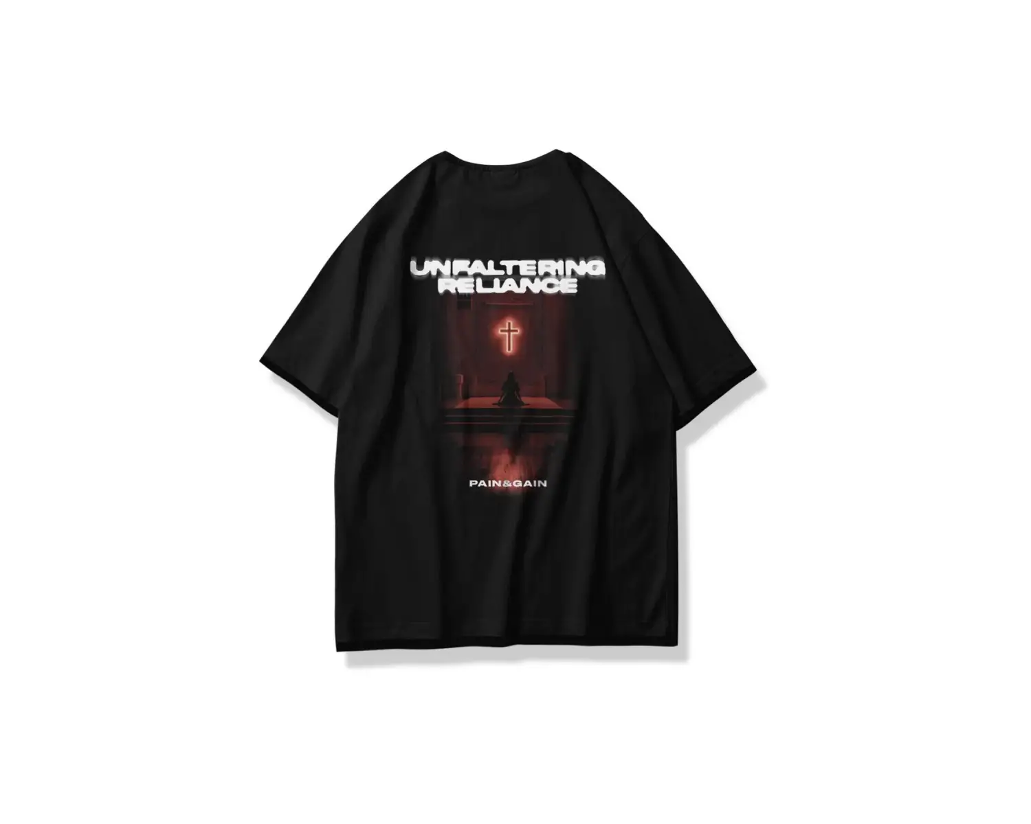 Unisex Unfaltering Tshirt Siyah