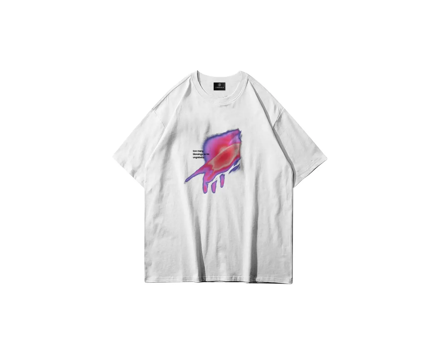 Unisex Ungrateful Beyaz Tshirt