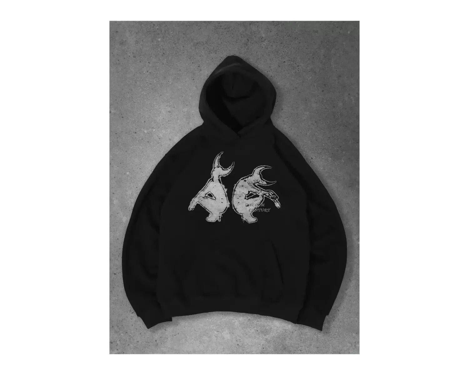 Unisex Utopia Dark Mask Travis Scott Sweatshirt Hoodie Beyaz