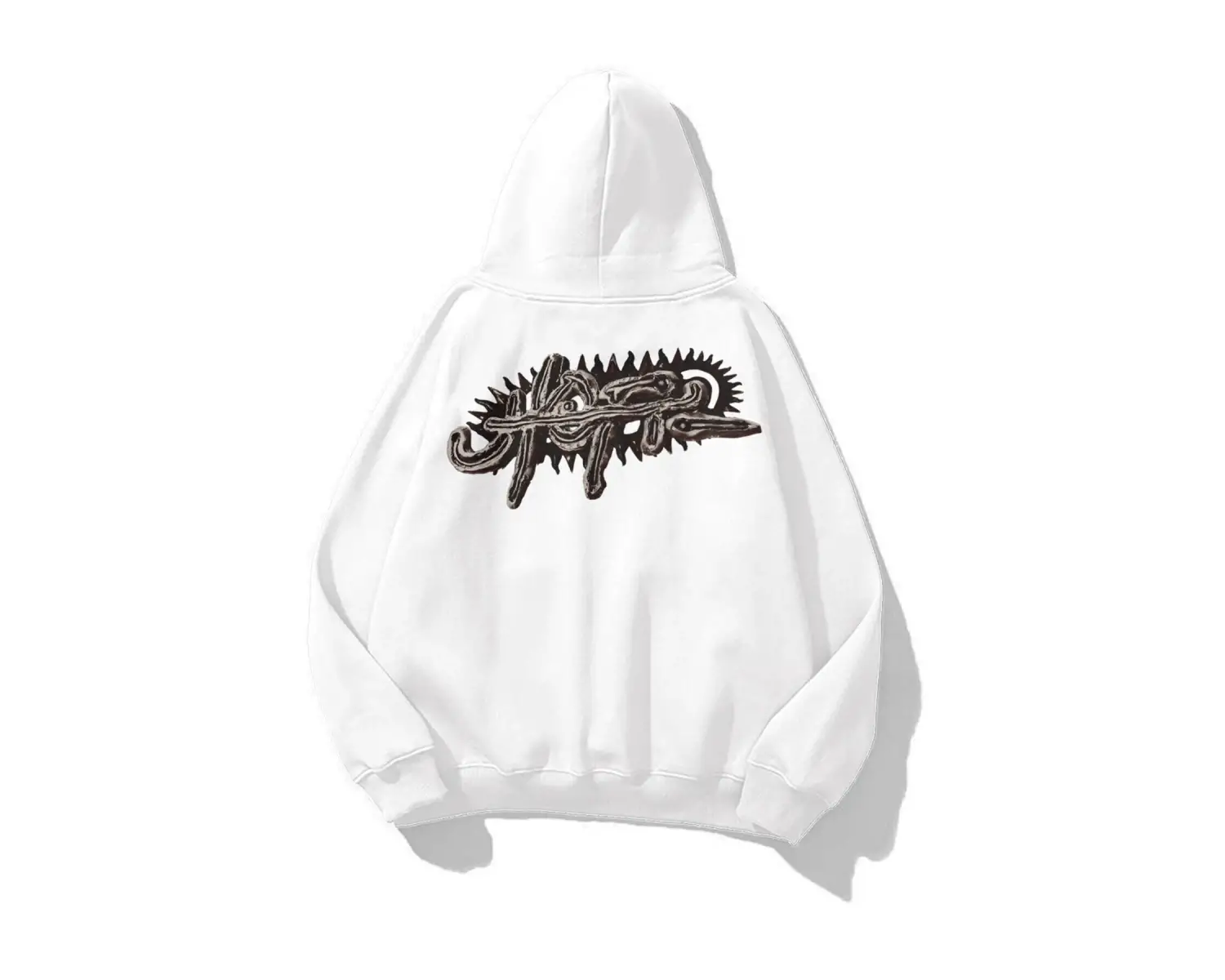 Unisex Utopia Psycho Travis Scott Sweatshirt Hoodie Beyaz