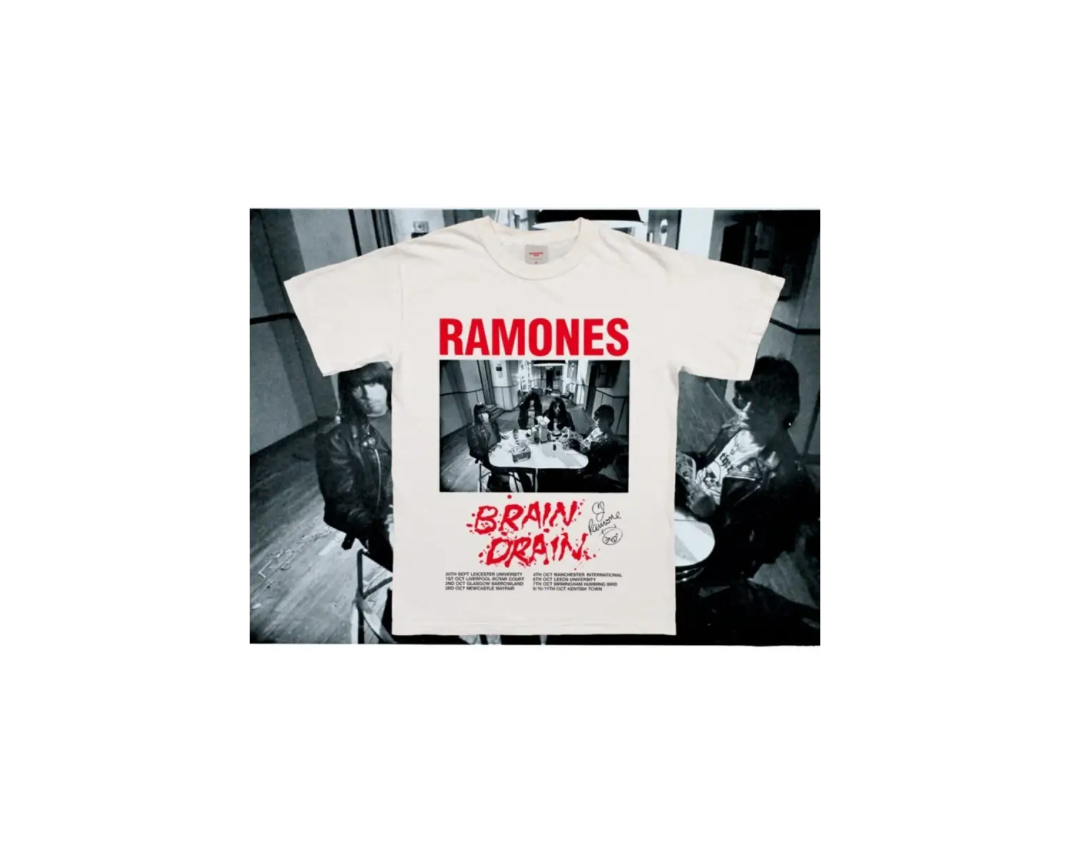 Unisex Vintage Ramones Tshirt