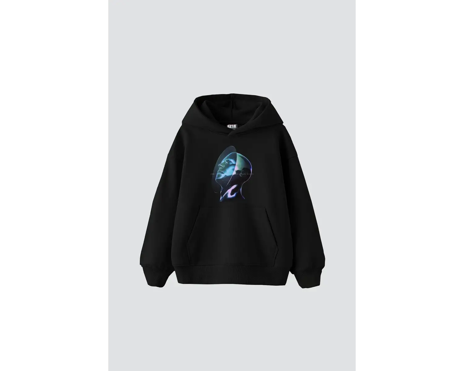Universe Man Baskılı Oversize Unisex Premium Beyaz