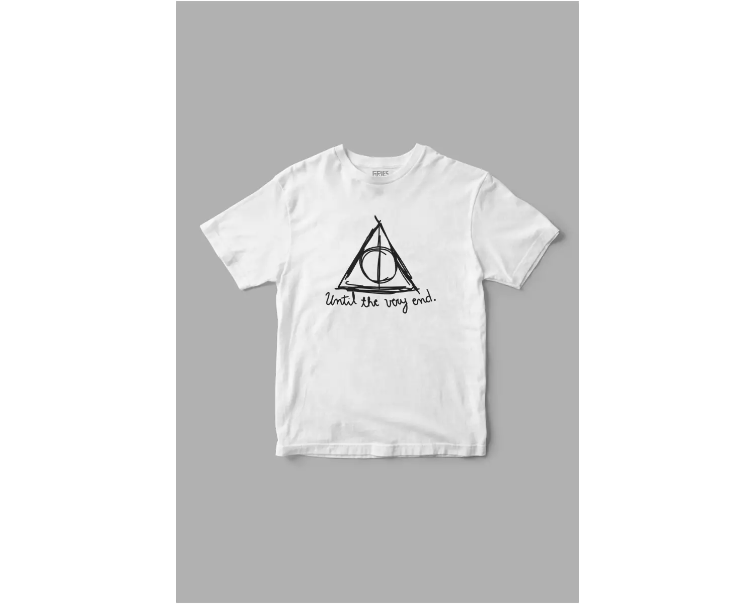 Until the very end Harry Potter Baskılı Tişört