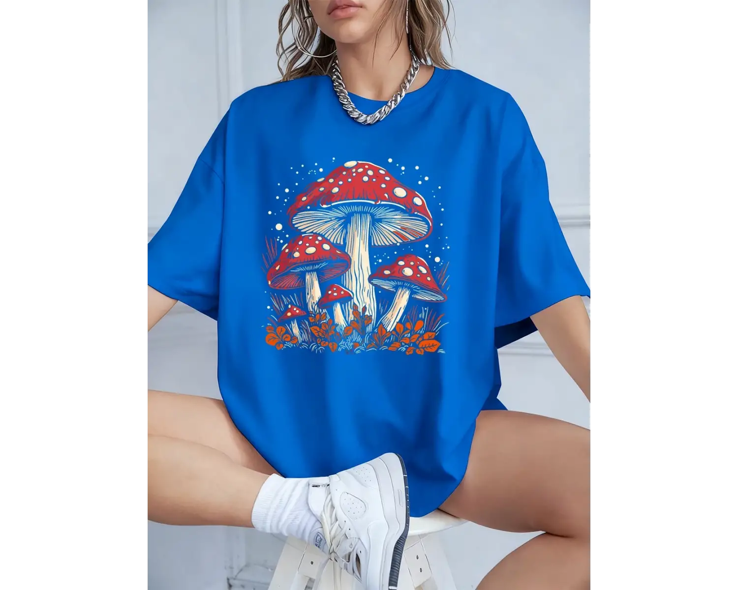 Urban Pop Graphic Kadın Tişört KoleksiyonuKod 5086