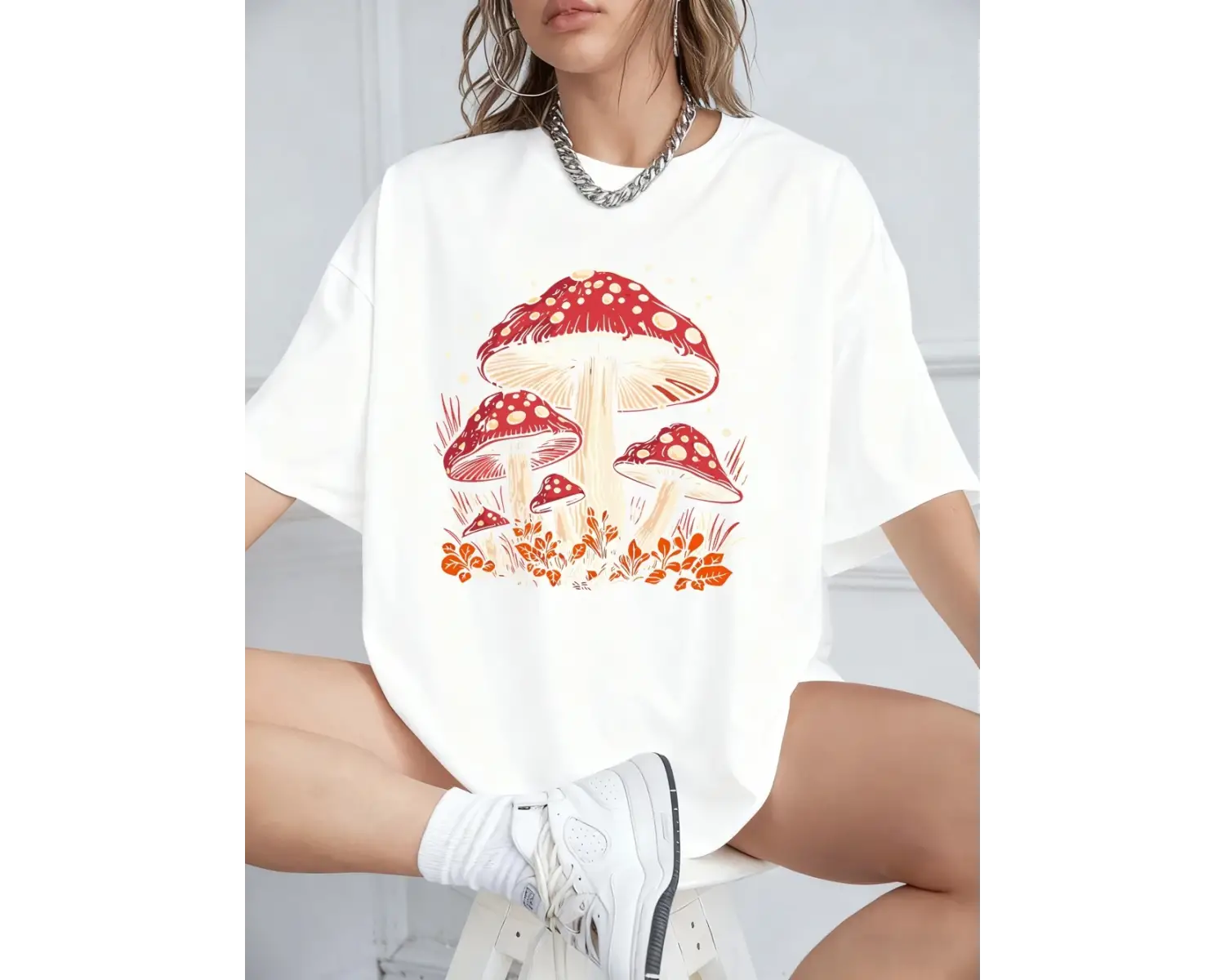 Urban Pop Graphic Kadın Tişört KoleksiyonuKod 5086