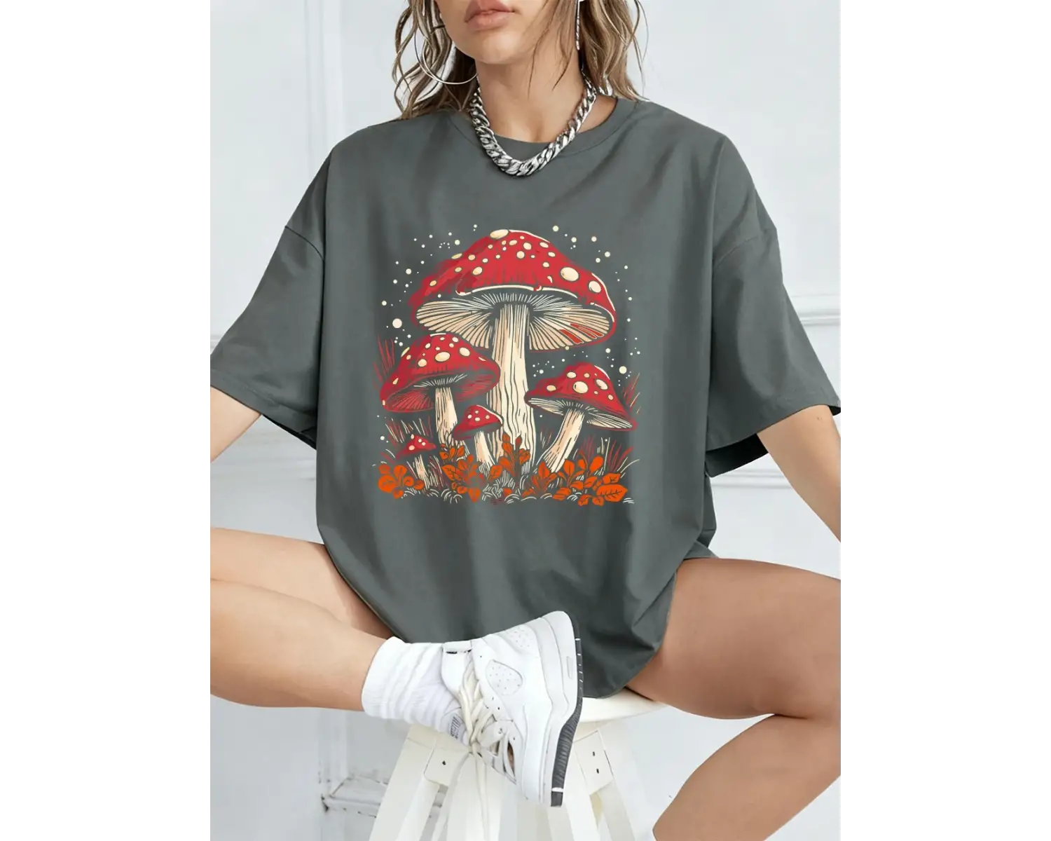 Urban Pop Graphic Kadın Tişört KoleksiyonuKod 5086