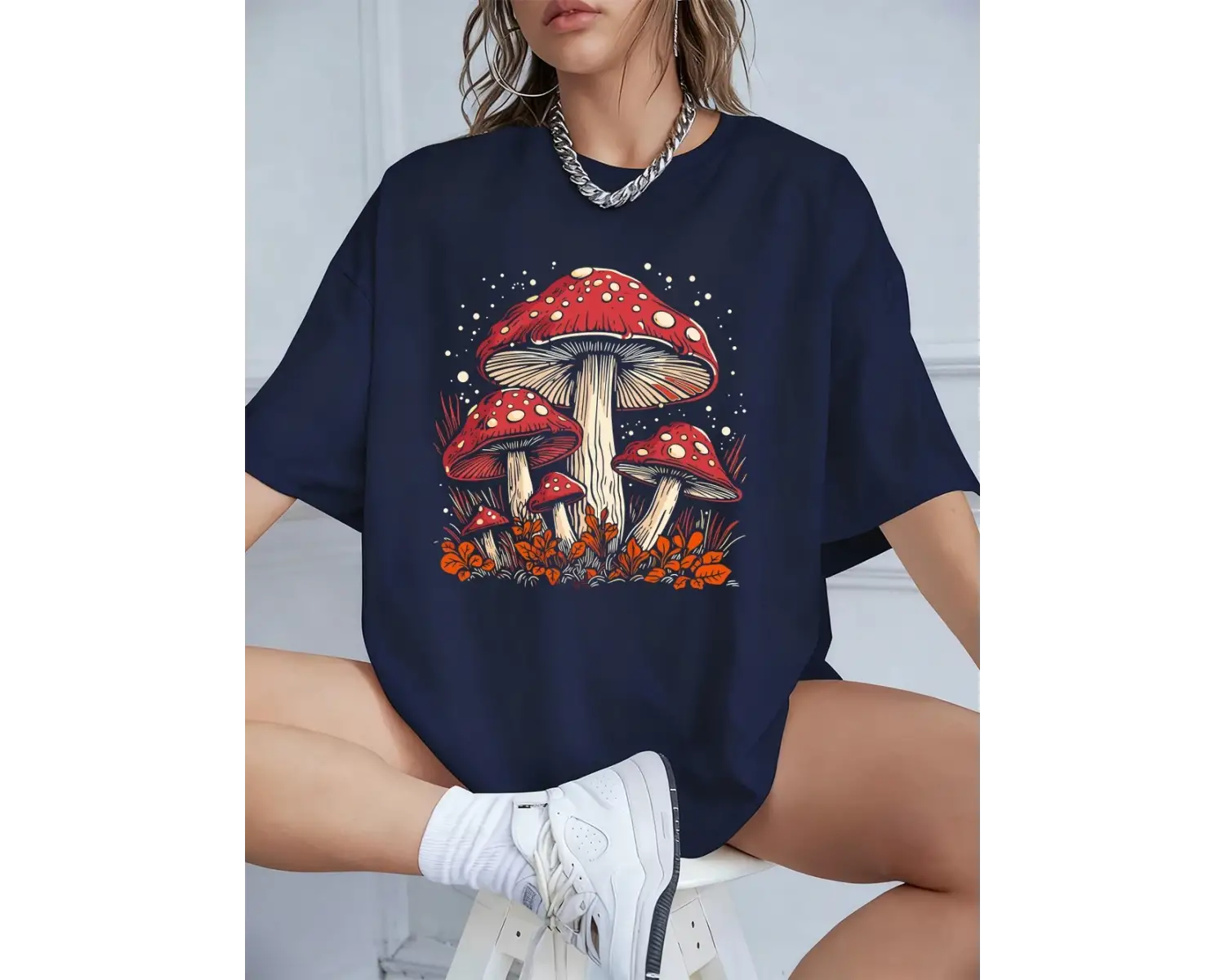 Urban Pop Graphic Kadın Tişört KoleksiyonuKod 5086