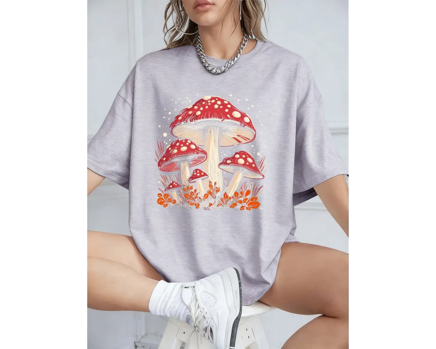 Urban Pop Graphic Kadın Tişört KoleksiyonuKod 5086