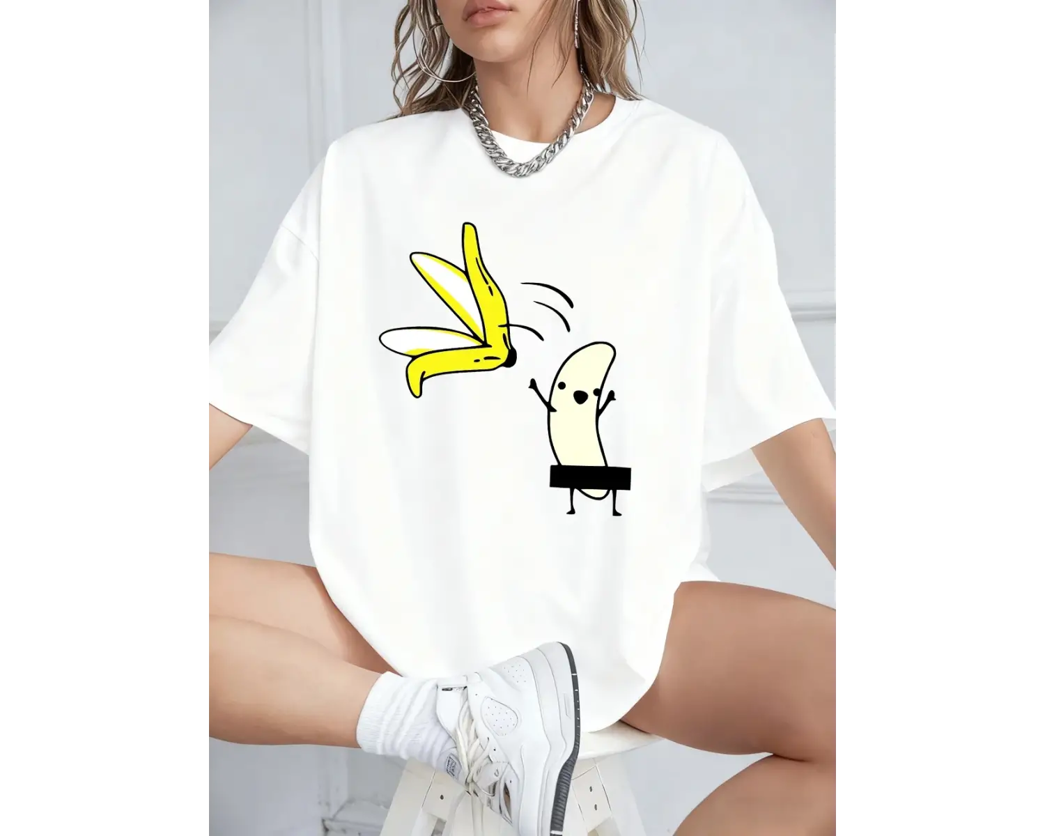 Urban Pop Graphic Kadın Tişört KoleksiyonuKod 5088