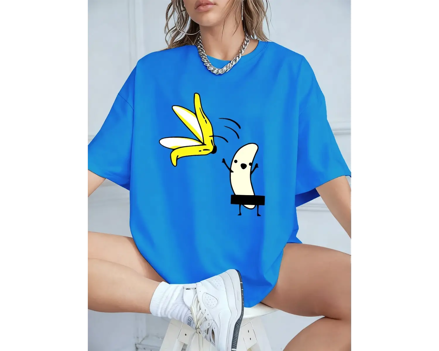 Urban Pop Graphic Kadın Tişört KoleksiyonuKod 5088