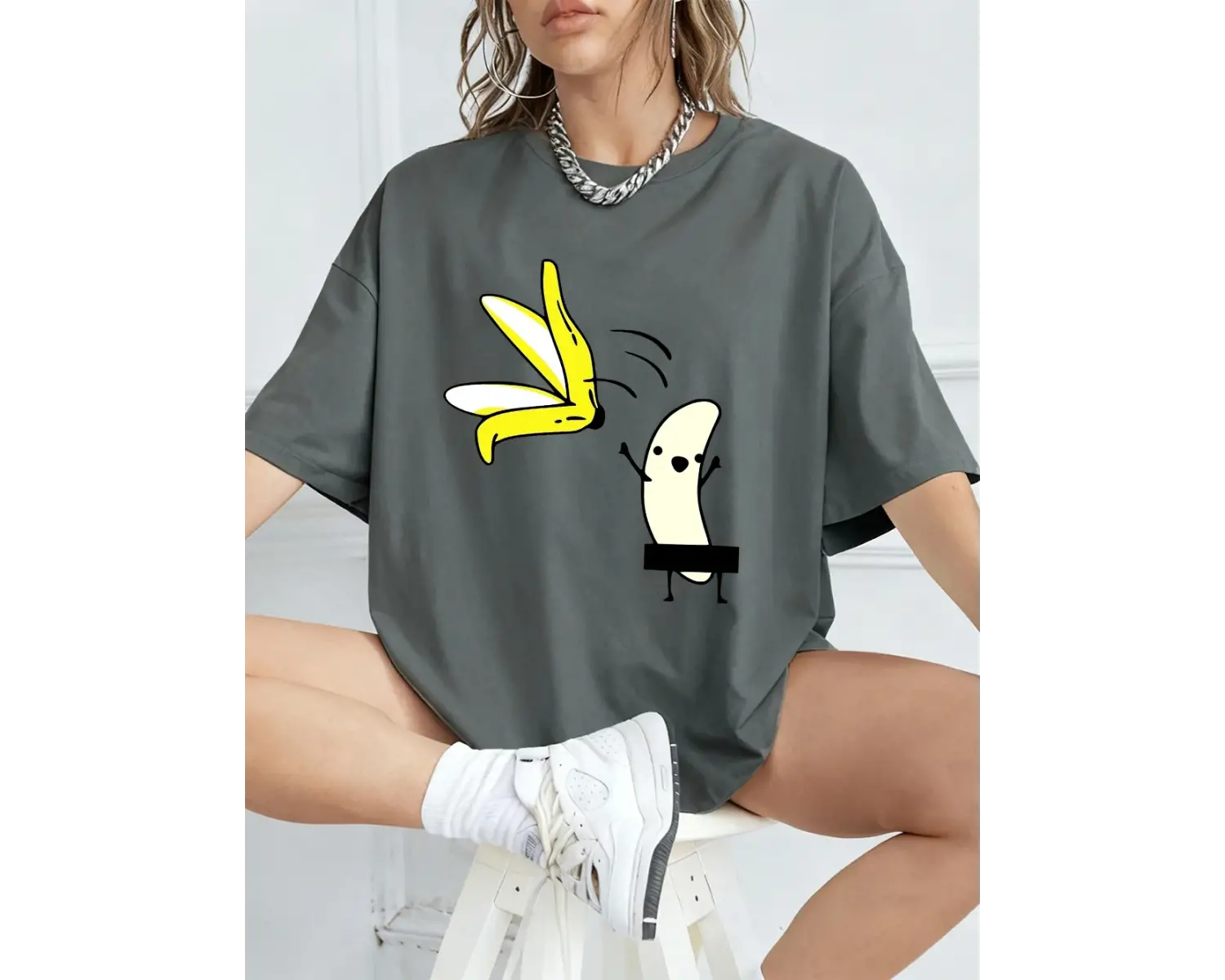 Urban Pop Graphic Kadın Tişört KoleksiyonuKod 5088