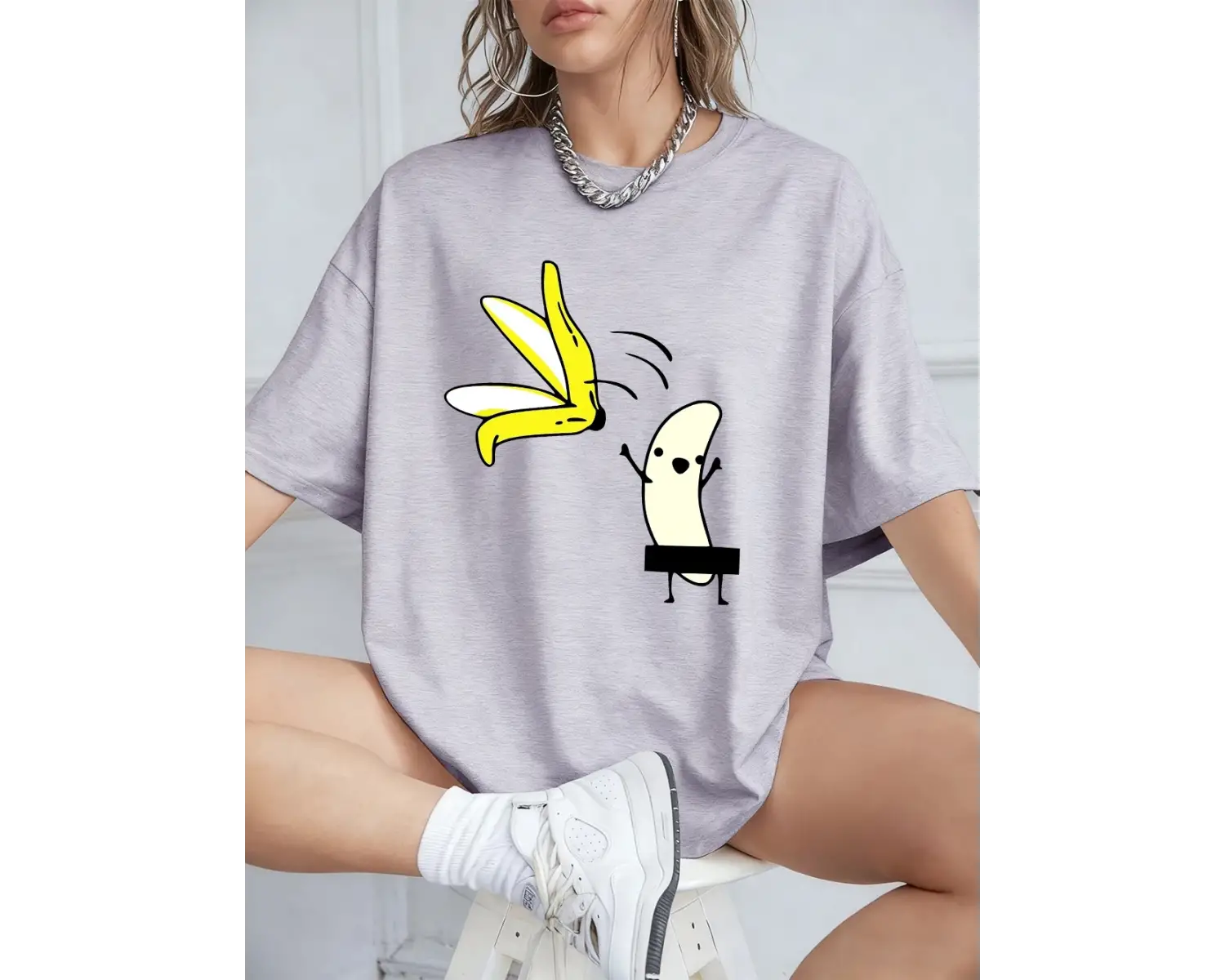 Urban Pop Graphic Kadın Tişört KoleksiyonuKod 5088