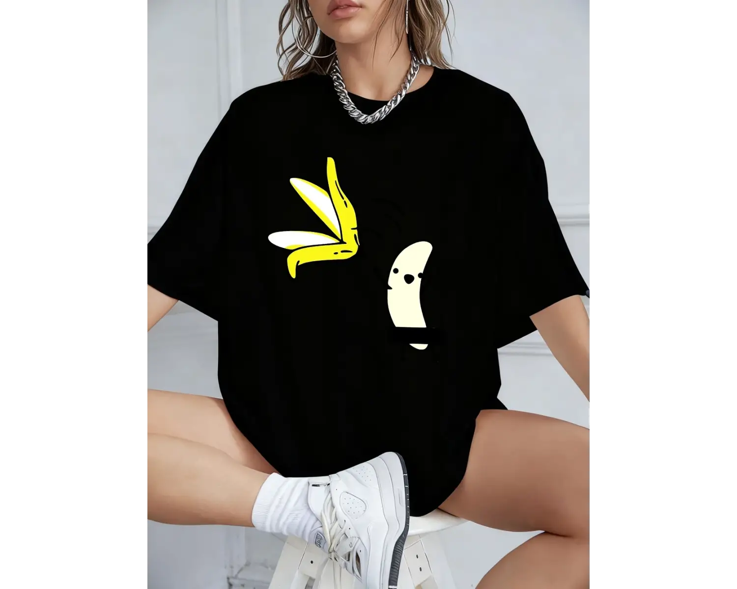 Urban Pop Graphic Kadın Tişört KoleksiyonuKod 5088