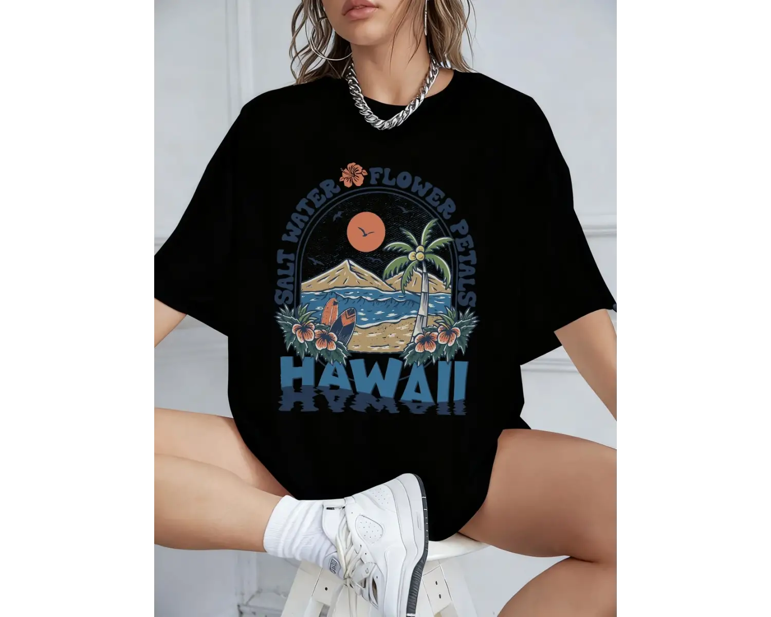 Urban Pop Graphic Kadın Tişört KoleksiyonuKod 5095