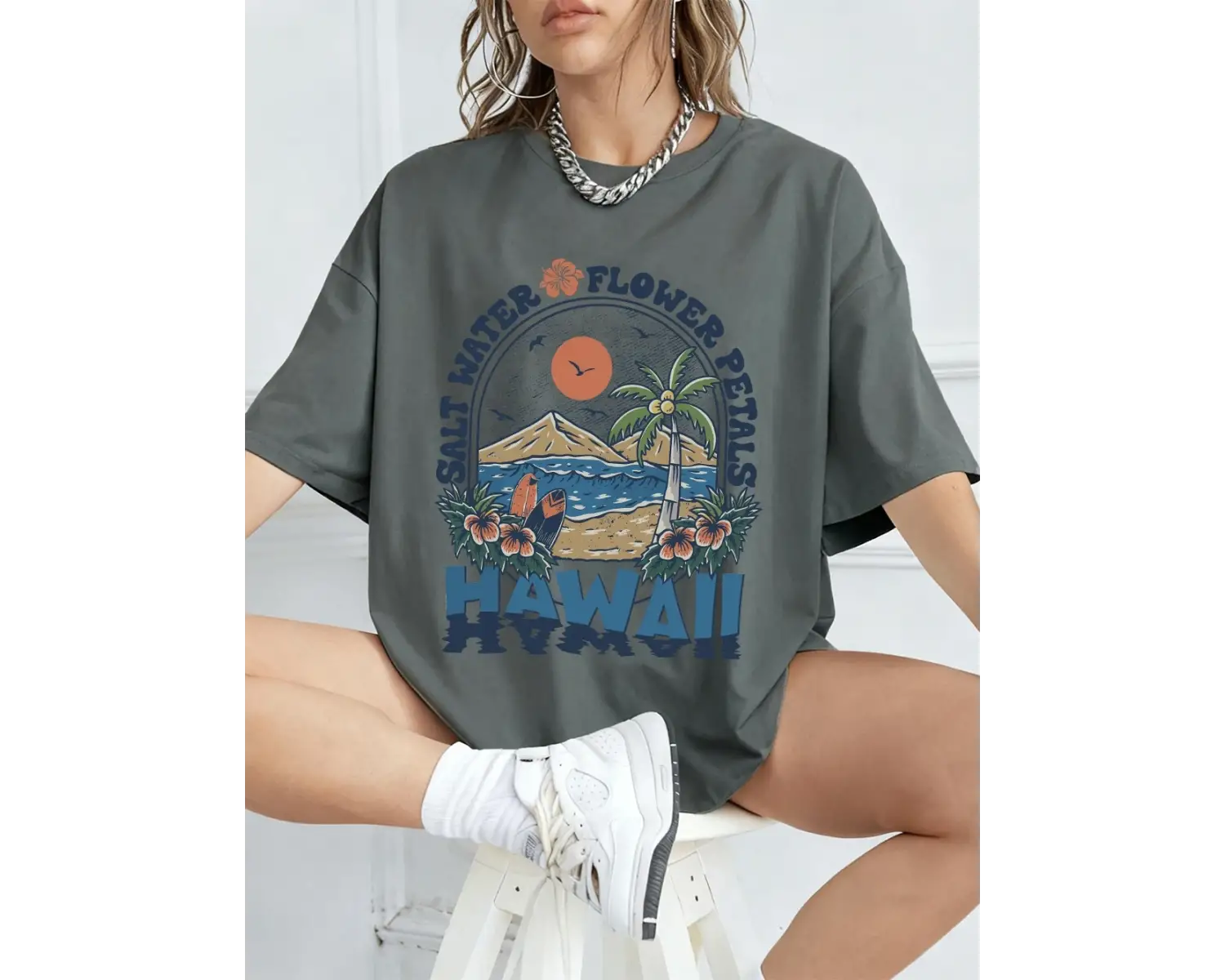 Urban Pop Graphic Kadın Tişört KoleksiyonuKod 5095