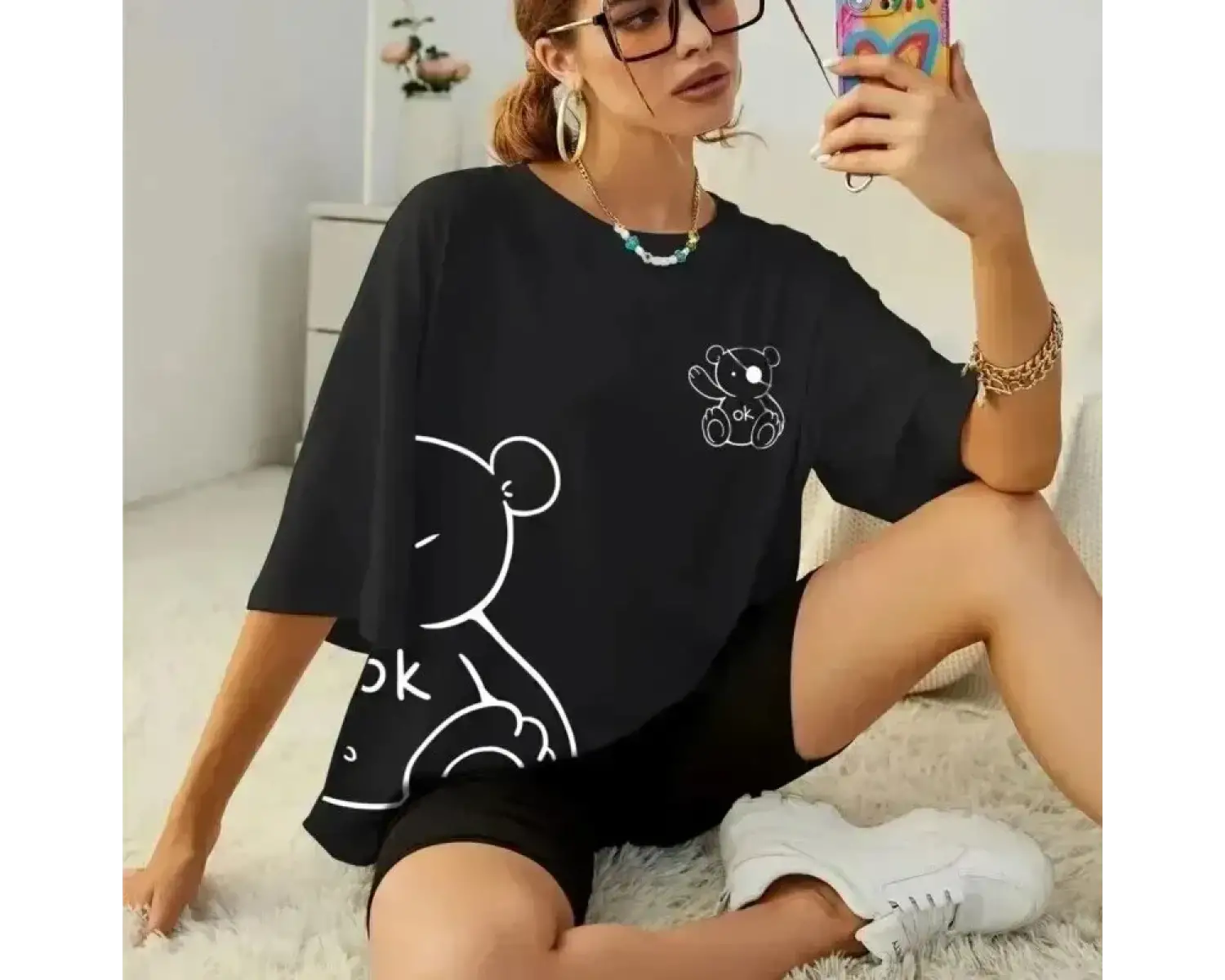 Urban Pop Graphic Kadın Tişört KoleksiyonuKod 5102