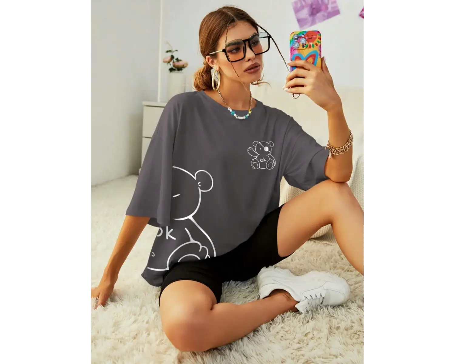 Urban Pop Graphic Kadın Tişört KoleksiyonuKod 5102