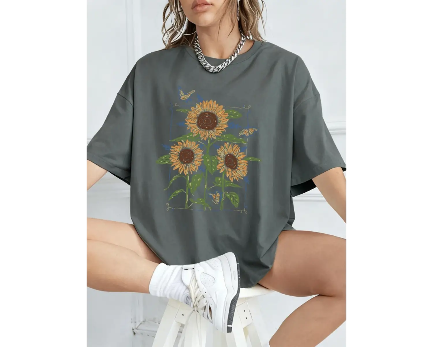 Urban Pop Graphic Kadın Tişört KoleksiyonuKod 5107